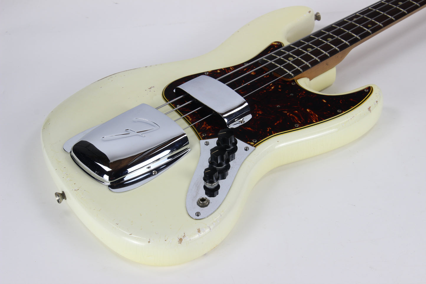 1964 Fender Jazz Bass Olympic White - Matching Headstock, Pre-CBS, Vintage L-Series!