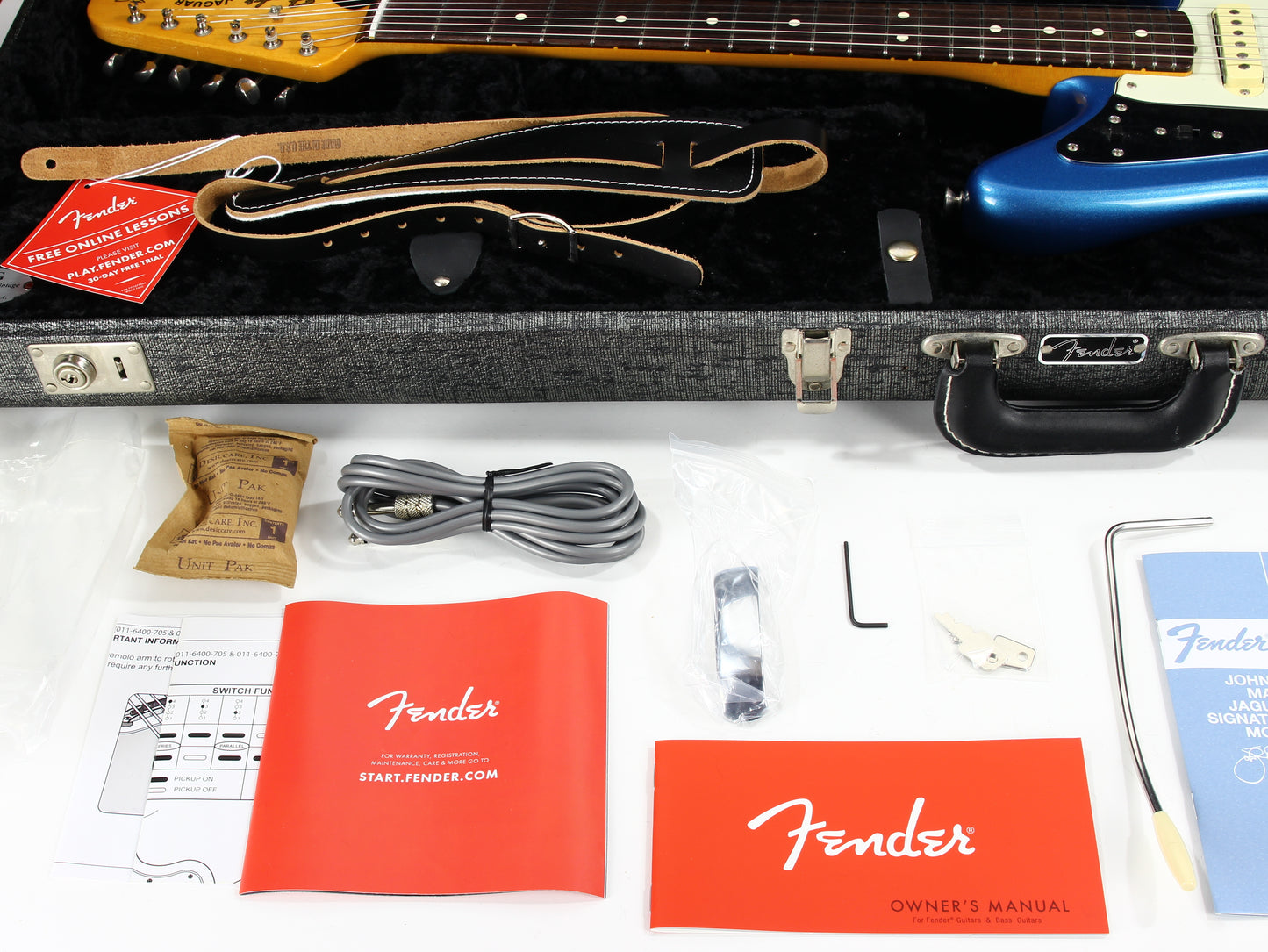 2018 Fender USA Johnny Marr Jaguar LAKE PLACID BLUE! Rare Limited Edition! American Vintage Signature Model jazzmaster