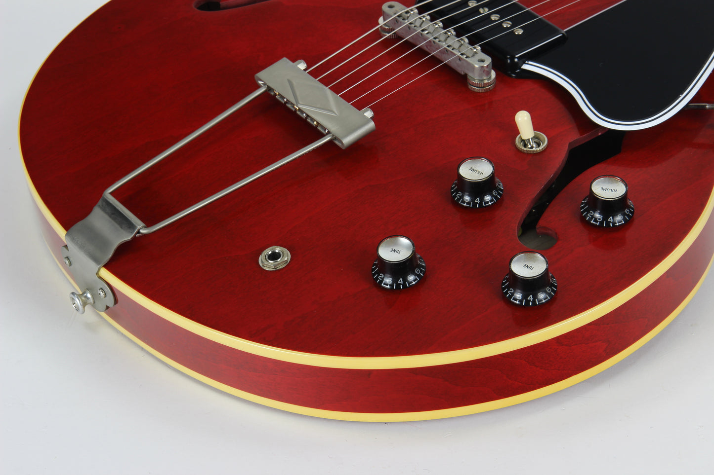 2019 Gibson Custom Shop Memphis 1961 ES-330 Cherry VOS Reissue - Dot Neck, Demo, Historic, MHS P90's '61