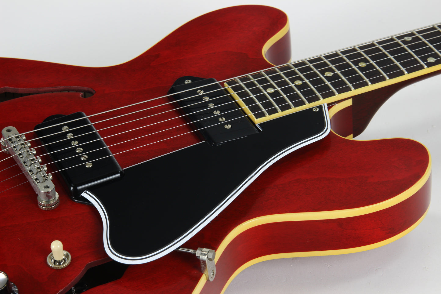 2019 Gibson Custom Shop Memphis 1961 ES-330 Cherry VOS Reissue - Dot Neck, Demo, Historic, MHS P90's '61