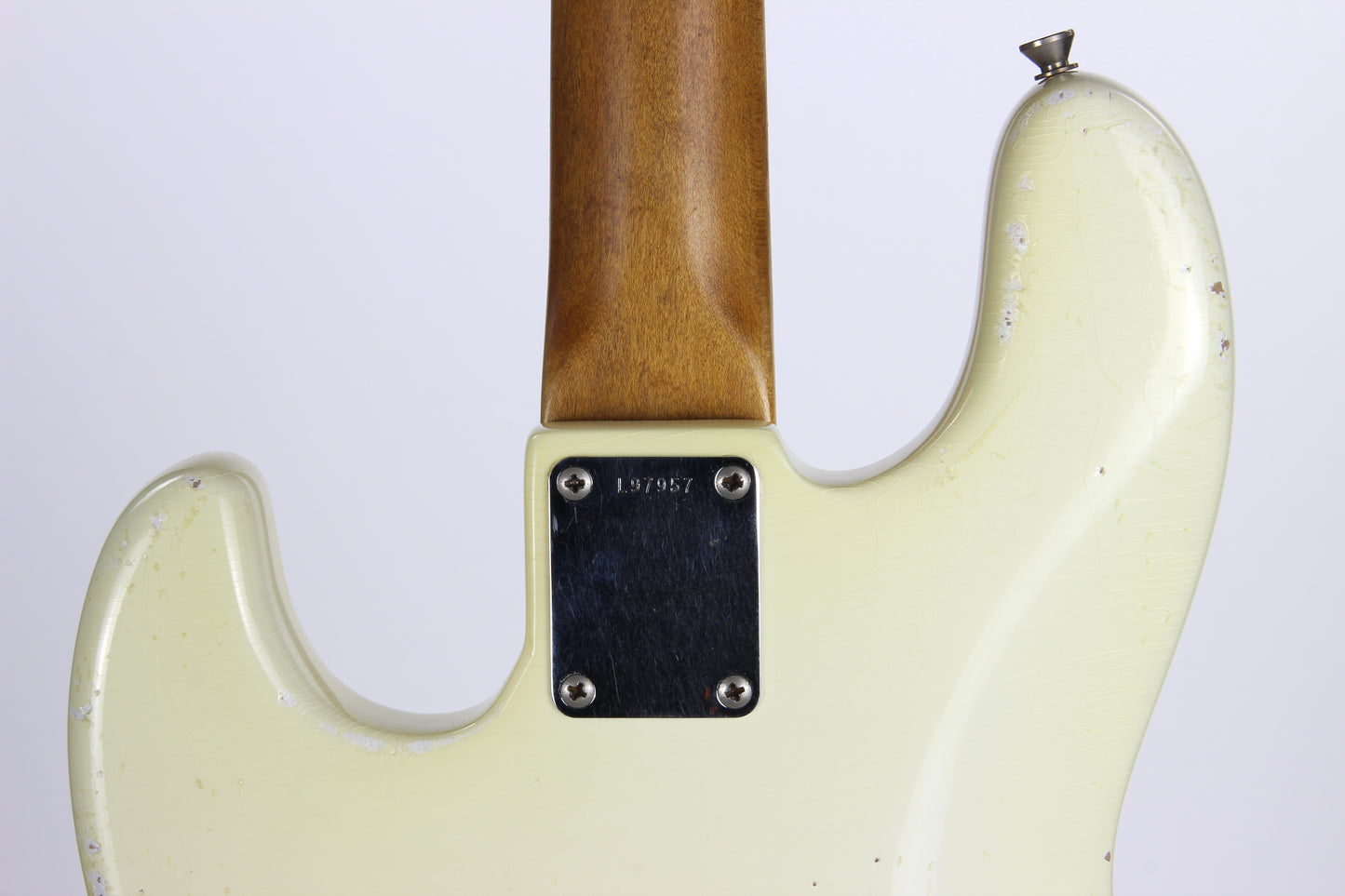 1964 Fender Jazz Bass Olympic White - Matching Headstock, Pre-CBS, Vintage L-Series!