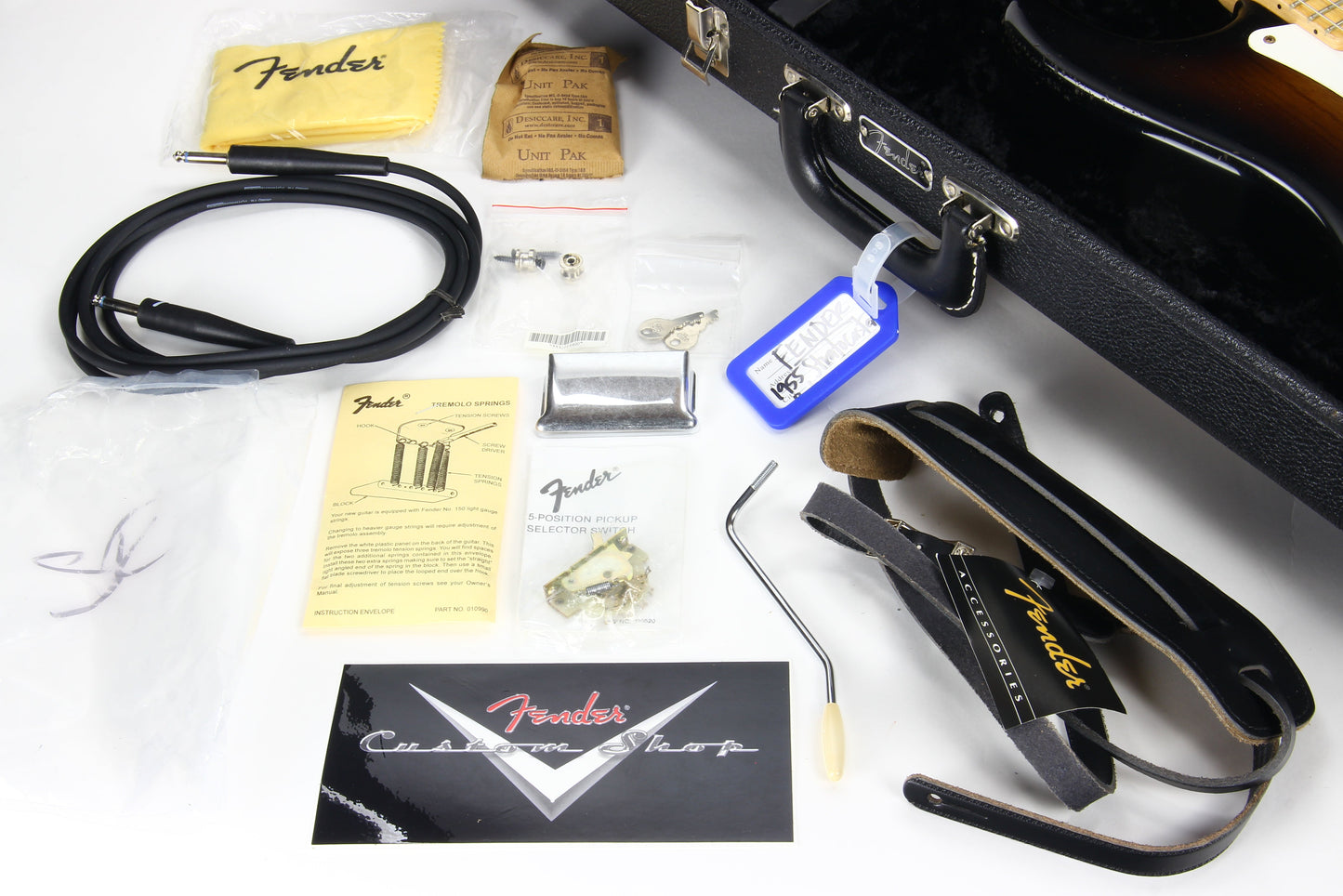 1955 Fender Custom Shop MASTERBUILT '55 Stratocaster Todd Krause - Sunburst, Maple Neck Strat!