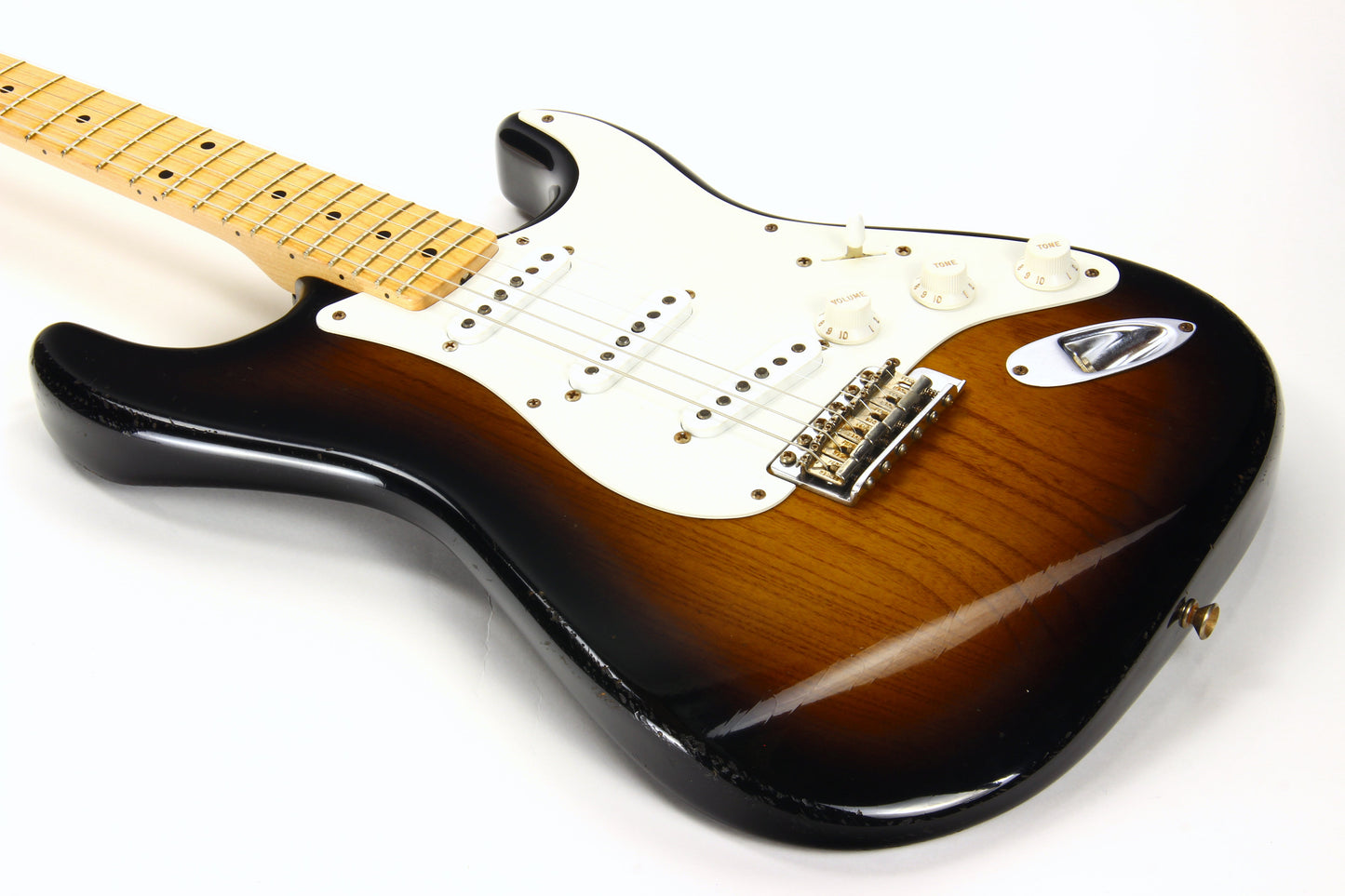 1955 Fender Custom Shop MASTERBUILT '55 Stratocaster Todd Krause - Sunburst, Maple Neck Strat!