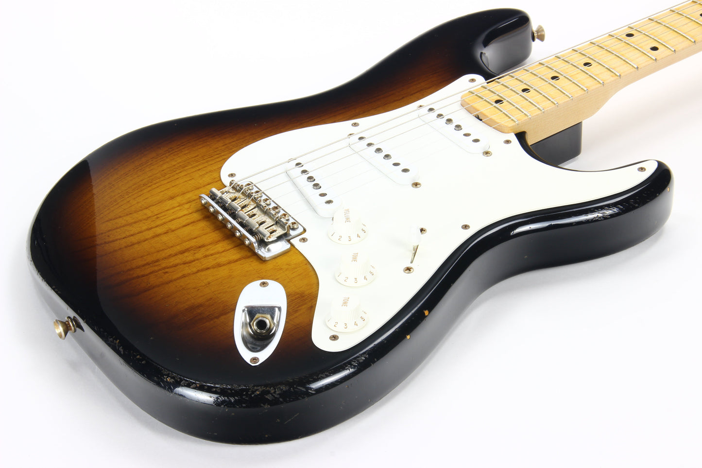 1955 Fender Custom Shop MASTERBUILT '55 Stratocaster Todd Krause - Sunburst, Maple Neck Strat!