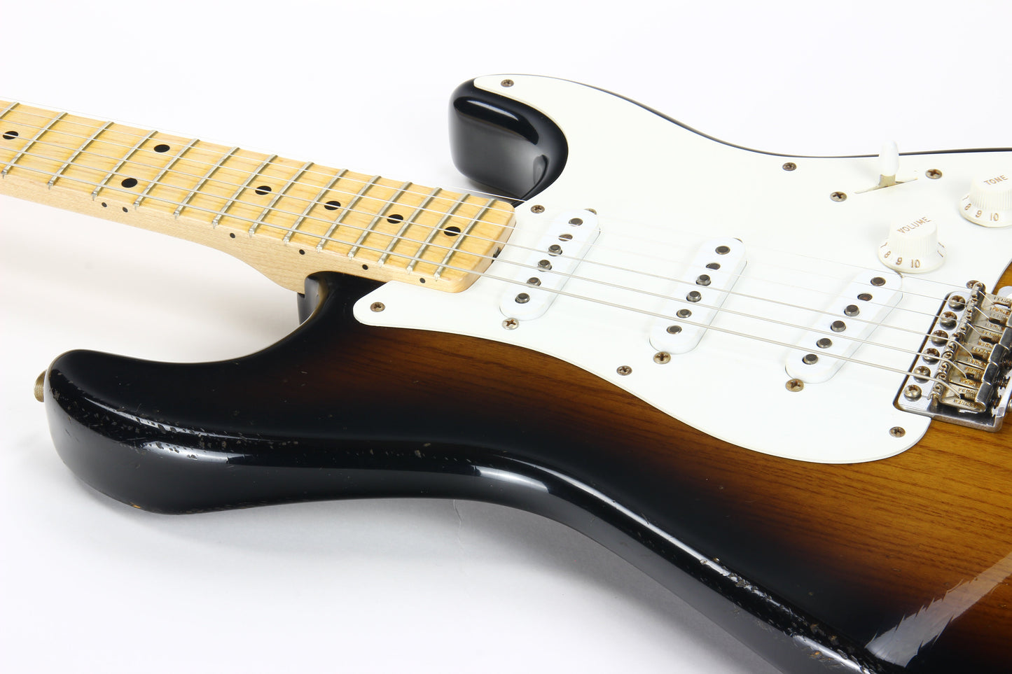 1955 Fender Custom Shop MASTERBUILT '55 Stratocaster Todd Krause - Sunburst, Maple Neck Strat!