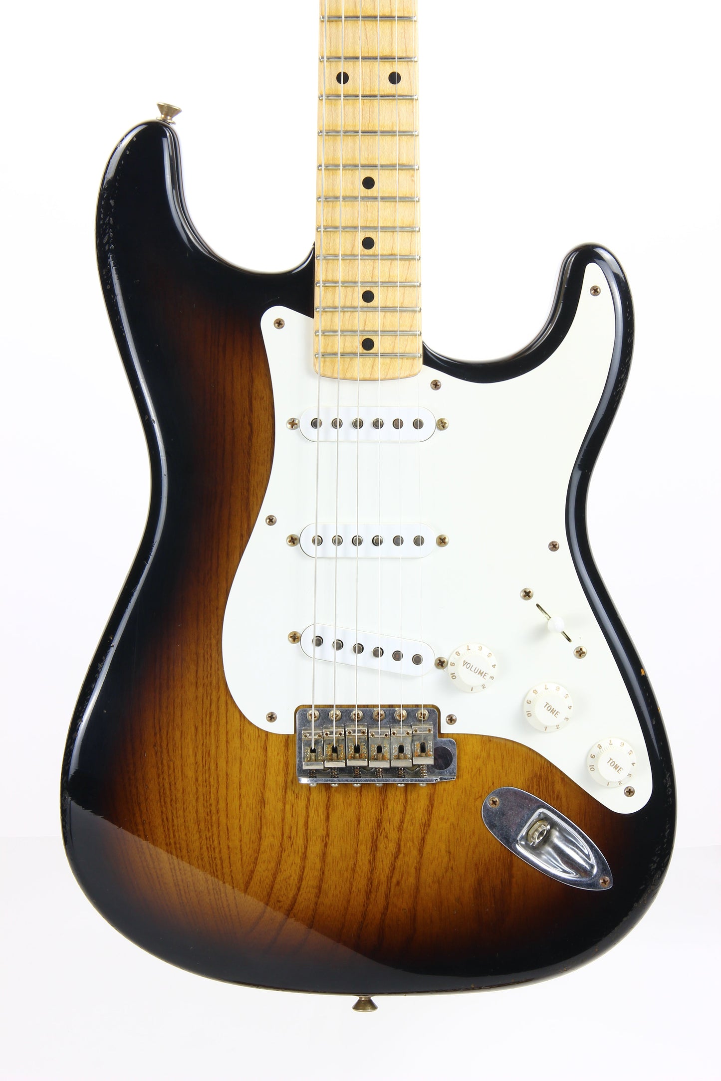 1955 Fender Custom Shop MASTERBUILT '55 Stratocaster Todd Krause - Sunburst, Maple Neck Strat!