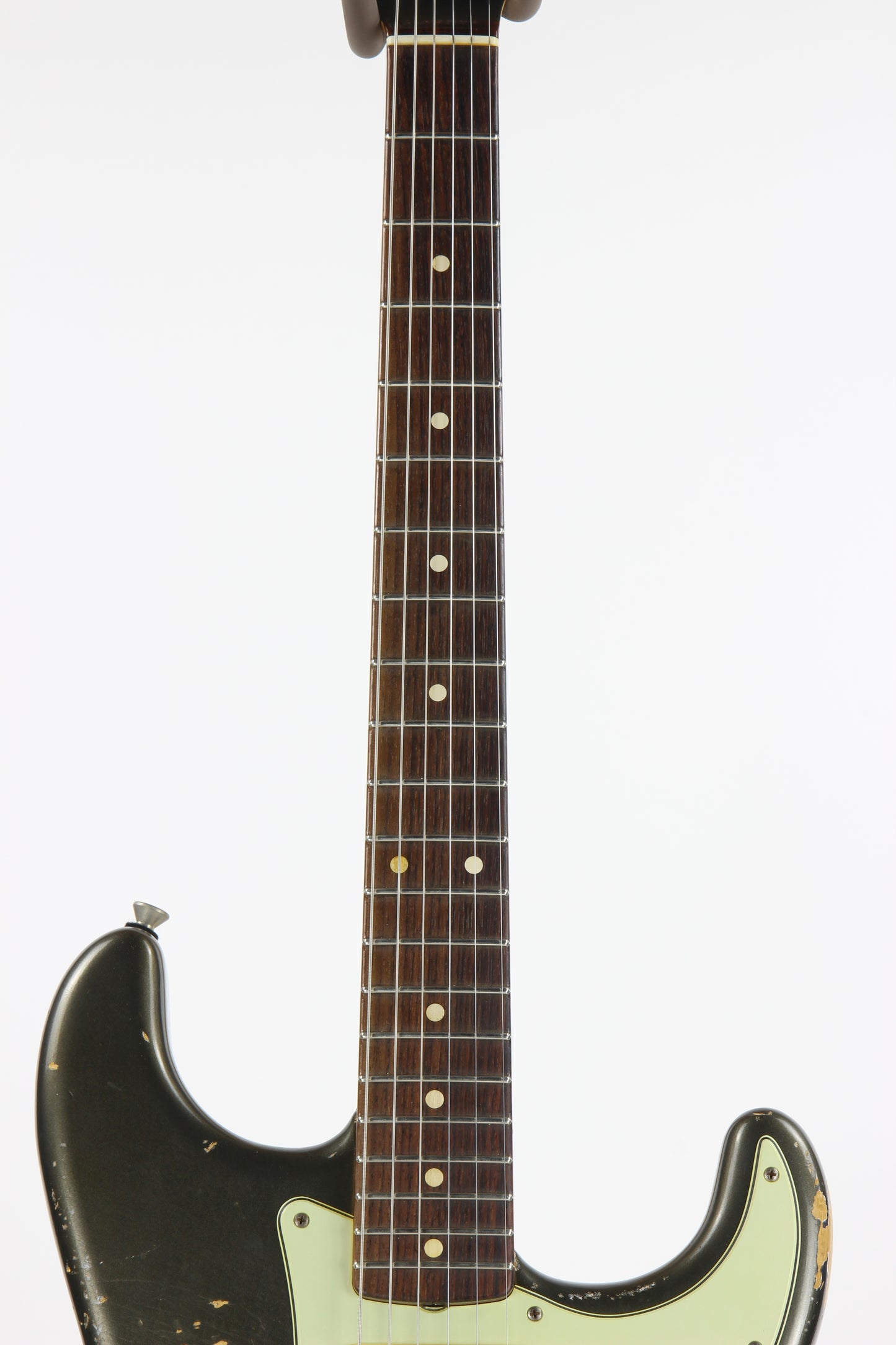Fender Custom Shop Masterbuilt Paul Waller 1962 Stratocaster Relic Aged Charcoal Frost - Matching H/S '62 Strat Josefina Pups!