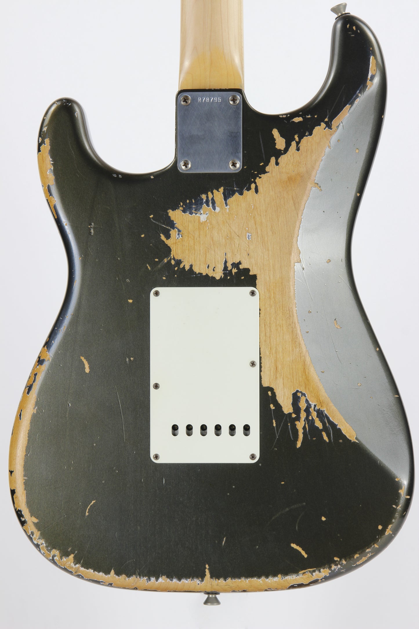 Fender Custom Shop Masterbuilt Paul Waller 1962 Stratocaster Relic Aged Charcoal Frost - Matching H/S '62 Strat Josefina Pups!