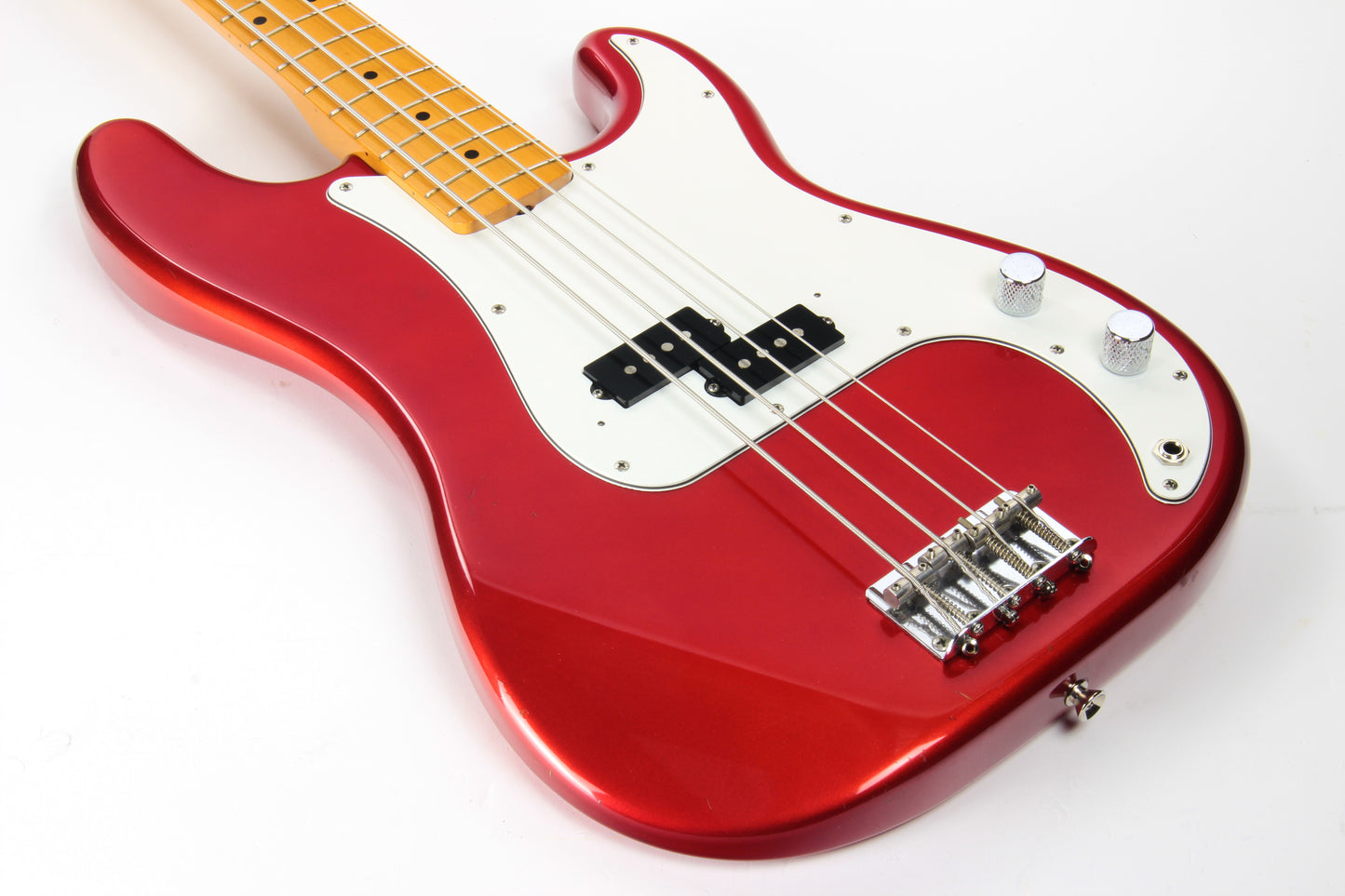1992 Fender Japan Domestic PB-57 Precision P Bass Candy Apple Red PBD-57 - MIJ Vintage '57 Reissue