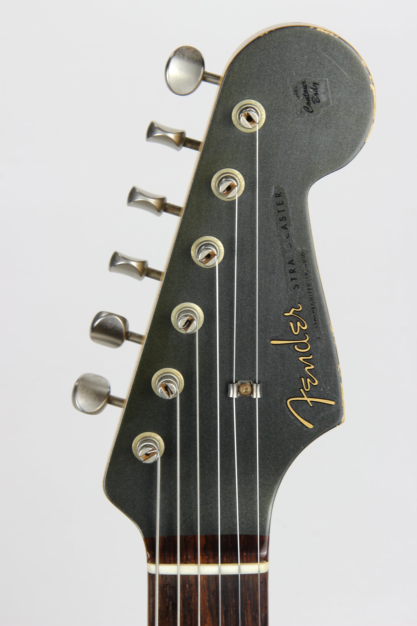 Fender Custom Shop Masterbuilt Paul Waller 1962 Stratocaster Relic Aged Charcoal Frost - Matching H/S '62 Strat Josefina Pups!