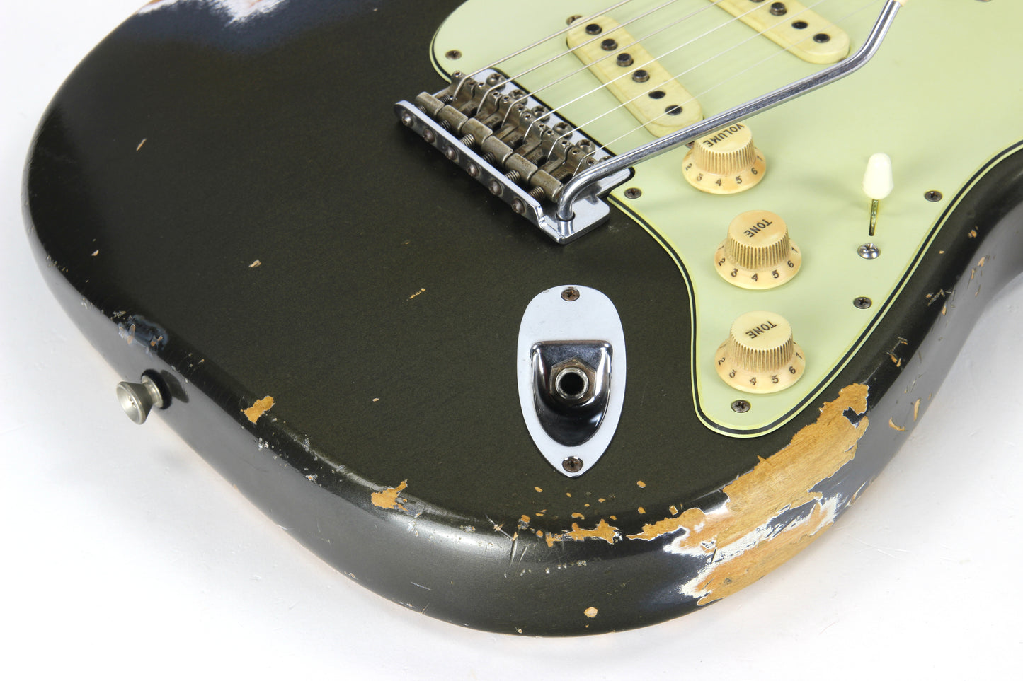 Fender Custom Shop Masterbuilt Paul Waller 1962 Stratocaster Relic Aged Charcoal Frost - Matching H/S '62 Strat Josefina Pups!