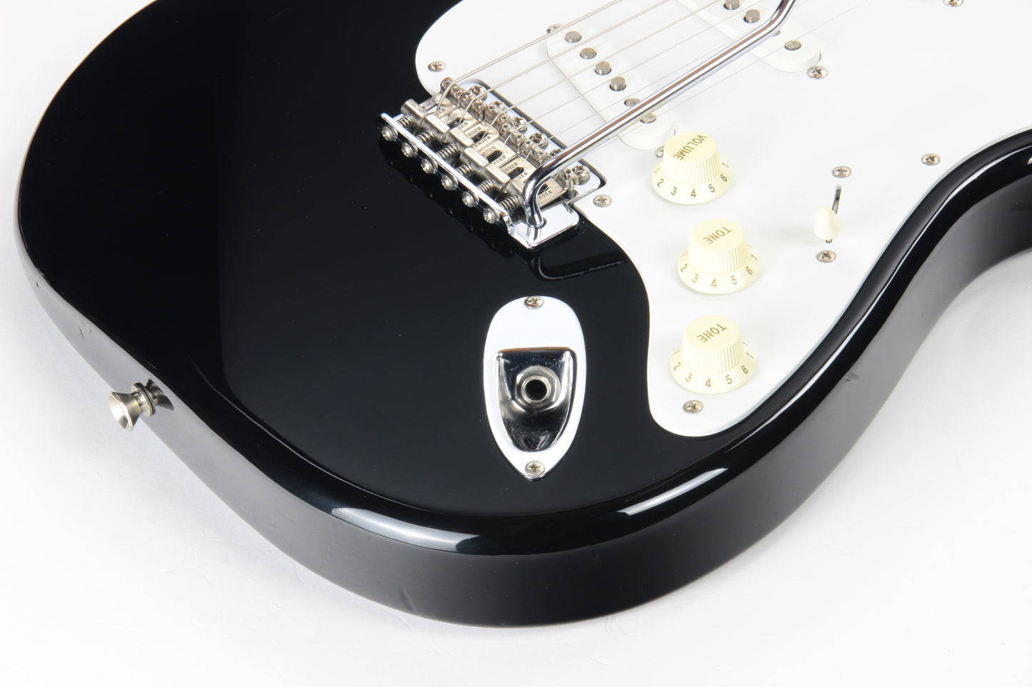 2004 Fender '57 Vintage Reissue Stratocaster Japan ST57 US - Black, USA Pickups, Maple Neck CIJ Strat