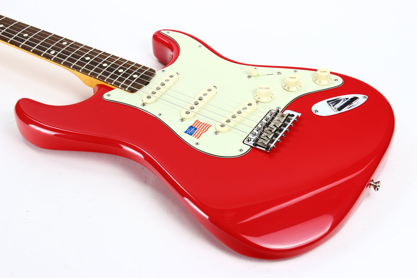 2009 Fender Mark Knopfler Artist Series Signature Stratocaster American Vintage USA - Ash Body, Hot Rod Red, '62 Strat
