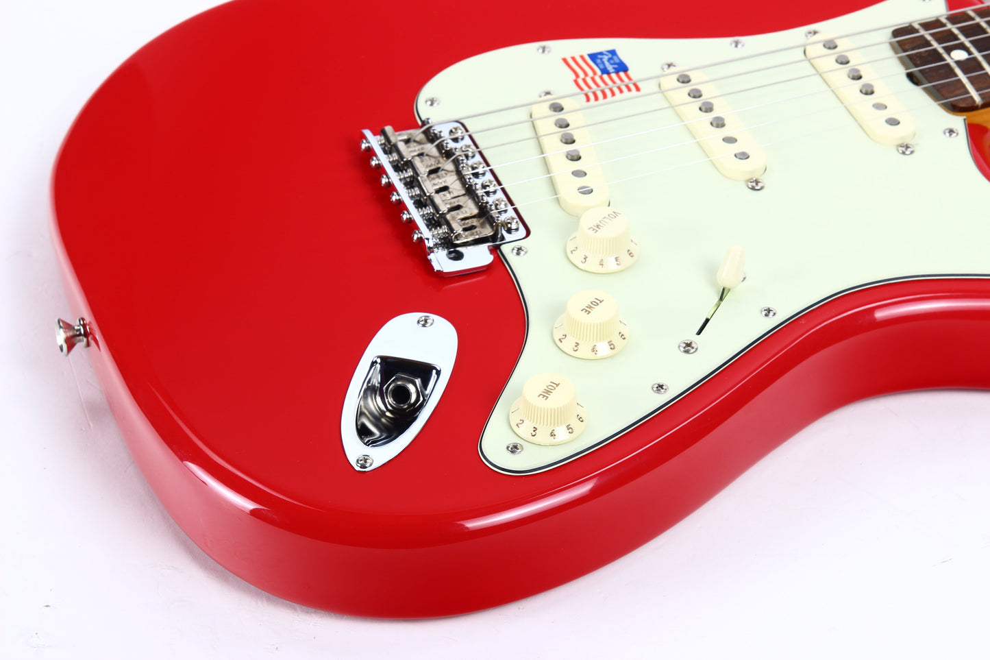 2009 Fender Mark Knopfler Artist Series Signature Stratocaster American Vintage USA - Ash Body, Hot Rod Red, '62 Strat