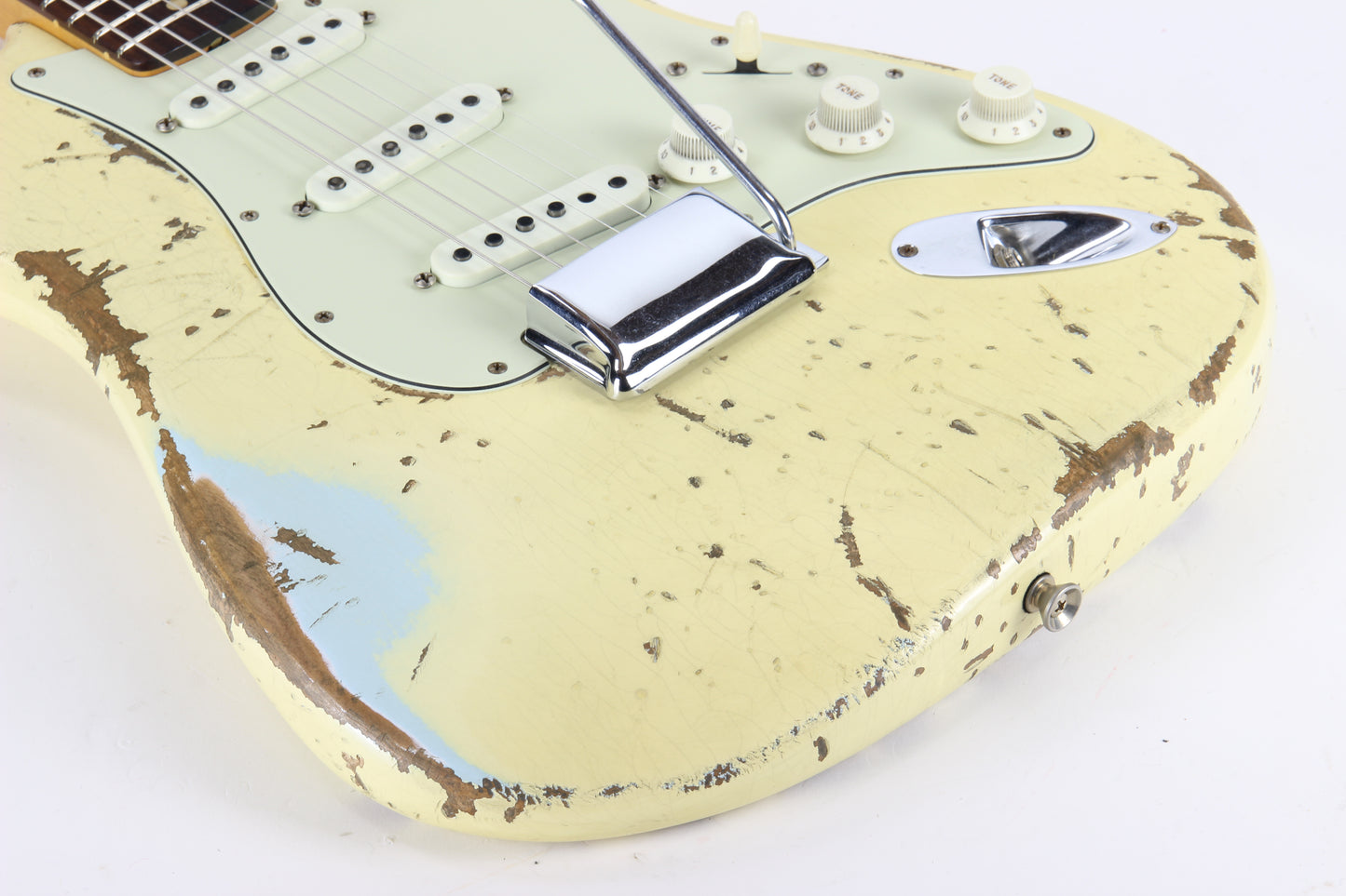 Fender Custom Shop Masterbuilt 1960 Stratocaster HEAVY RELIC '60 Strat Josefina Pups! Jason Smith! White/Sonic Blue