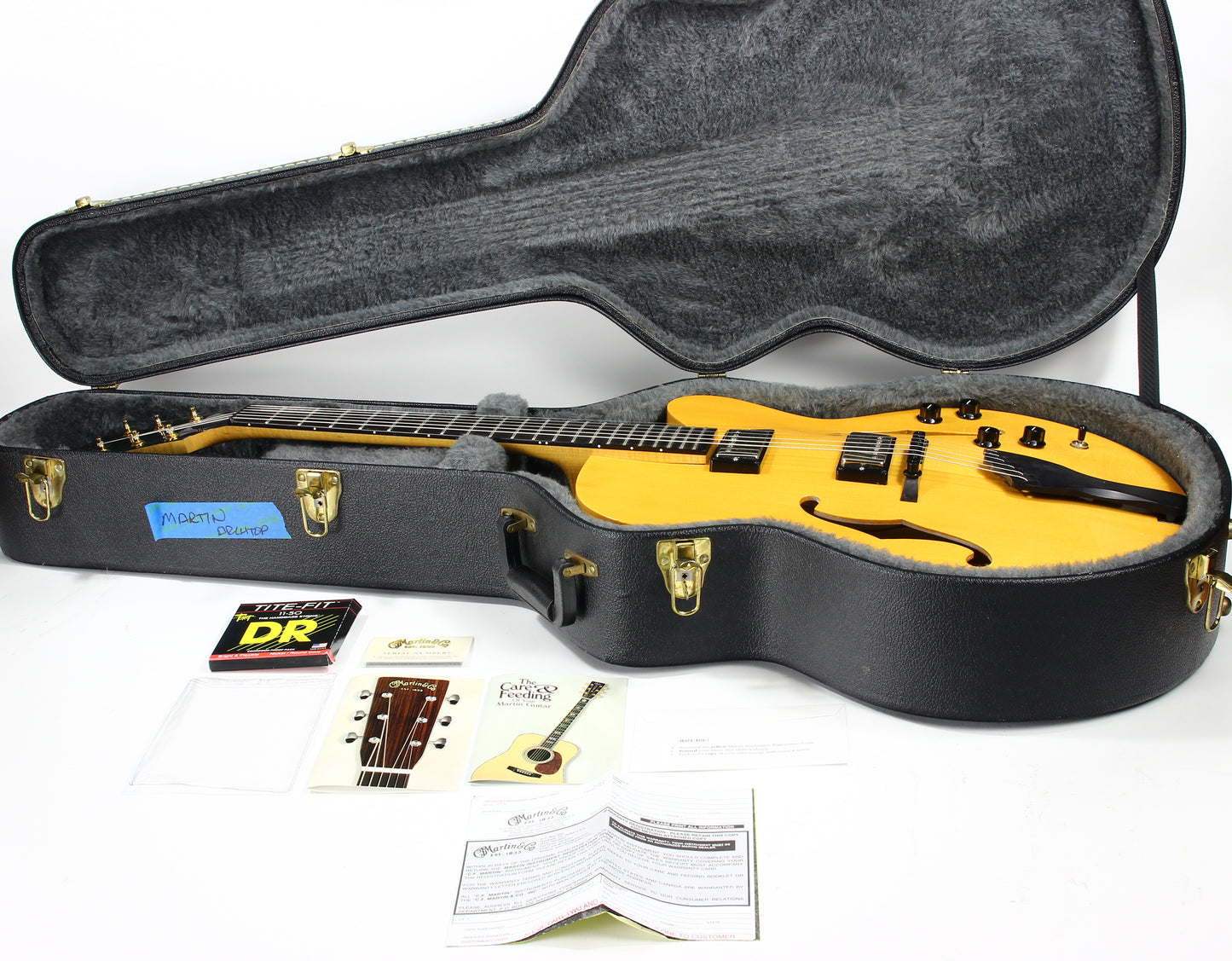 2004 Martin CF-2 American Archtop Dale Unger Jazz Electric Guitar -- RARE MODEL, dream legend type