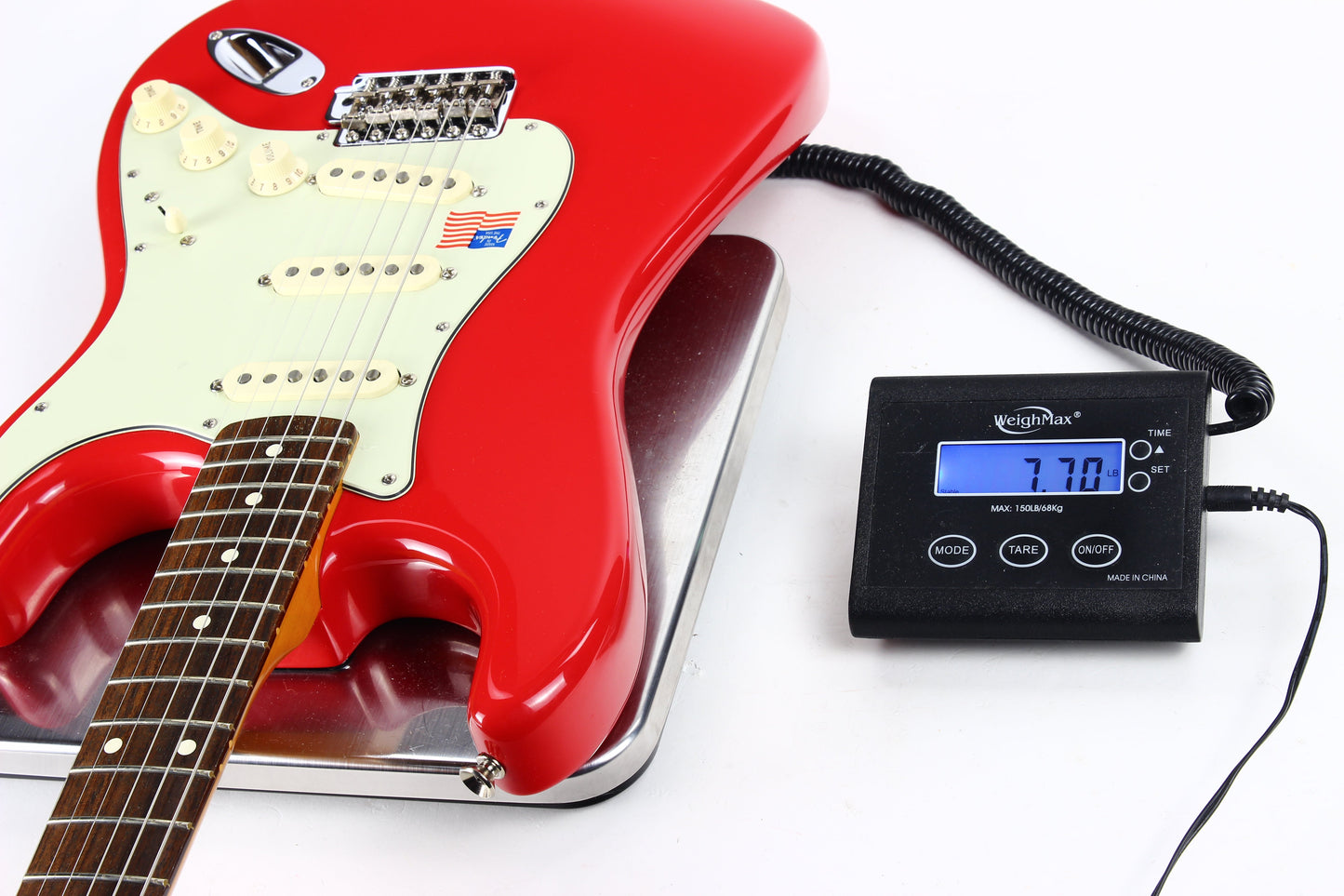2009 Fender Mark Knopfler Artist Series Signature Stratocaster American Vintage USA - Ash Body, Hot Rod Red, '62 Strat