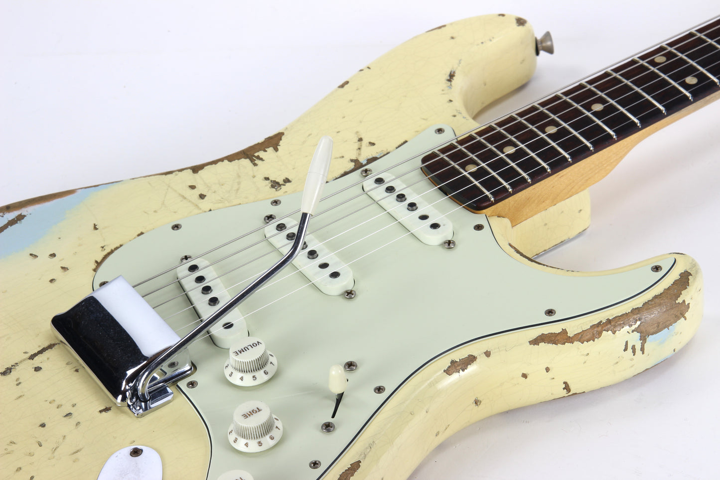 Fender Custom Shop Masterbuilt 1960 Stratocaster HEAVY RELIC '60 Strat Josefina Pups! Jason Smith! White/Sonic Blue