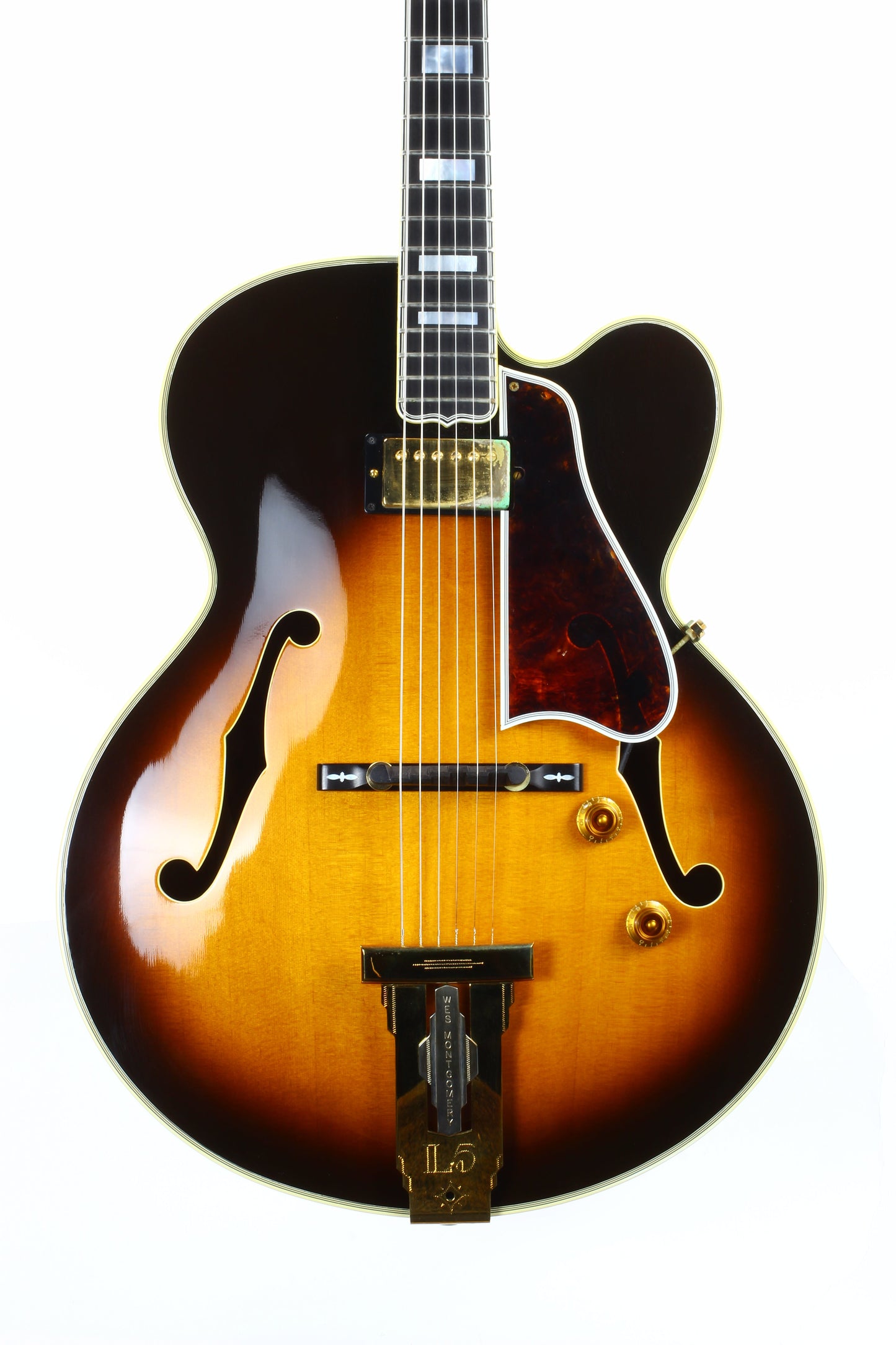 1994 Gibson MASTER MODEL L-5 Wes Montgomery Sunburst - Custom Shop, w/ COA and Case Cover!