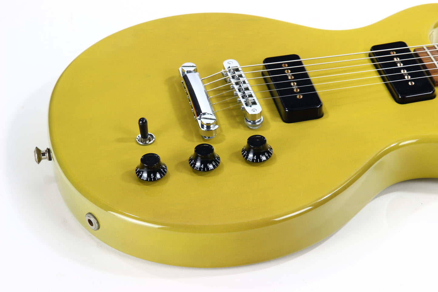 1994 Hamer USA Special P90 -- TV Yellow, Blonde, Doublecut, DC, w/ OHSC, Faded to Green!