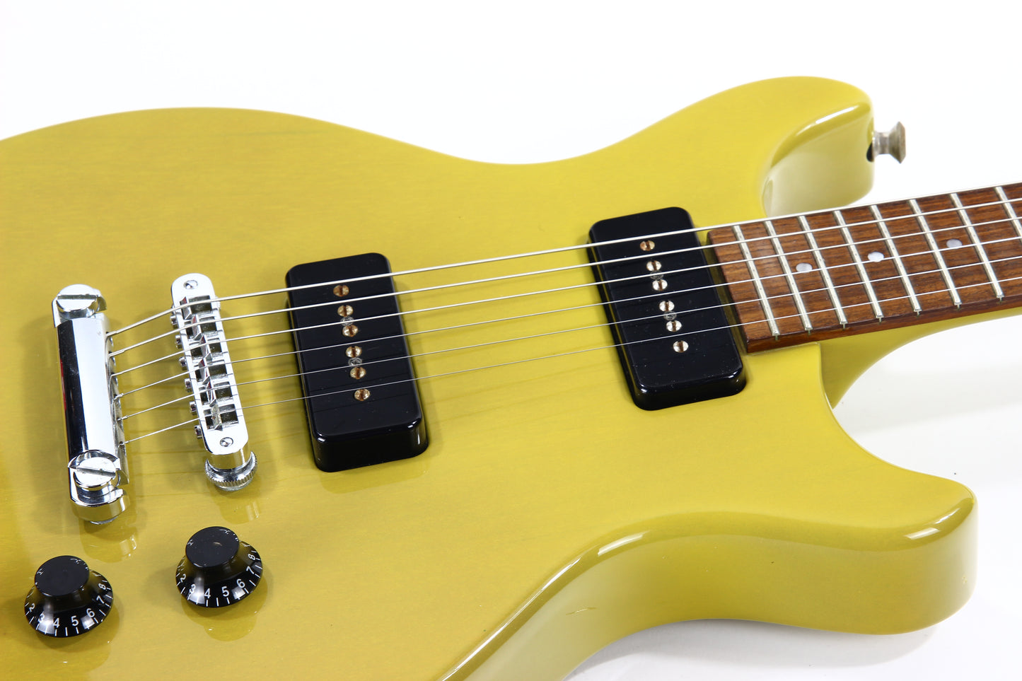 1994 Hamer USA Special P90 -- TV Yellow, Blonde, Doublecut, DC, w/ OHSC, Faded to Green!