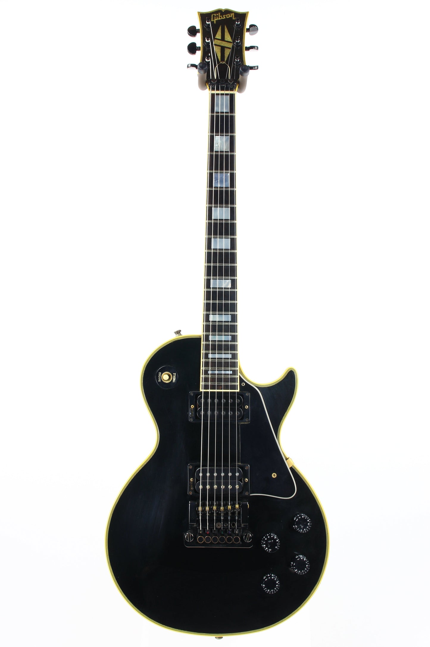 1985 Gibson Custom Shop Edition Les Paul Custom - Rare Japan-Only Model w Kahler, Black