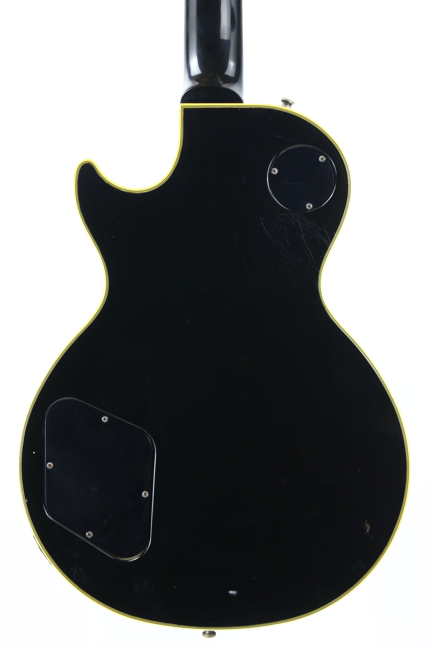 1985 Gibson Custom Shop Edition Les Paul Custom - Rare Japan-Only Model w Kahler, Black