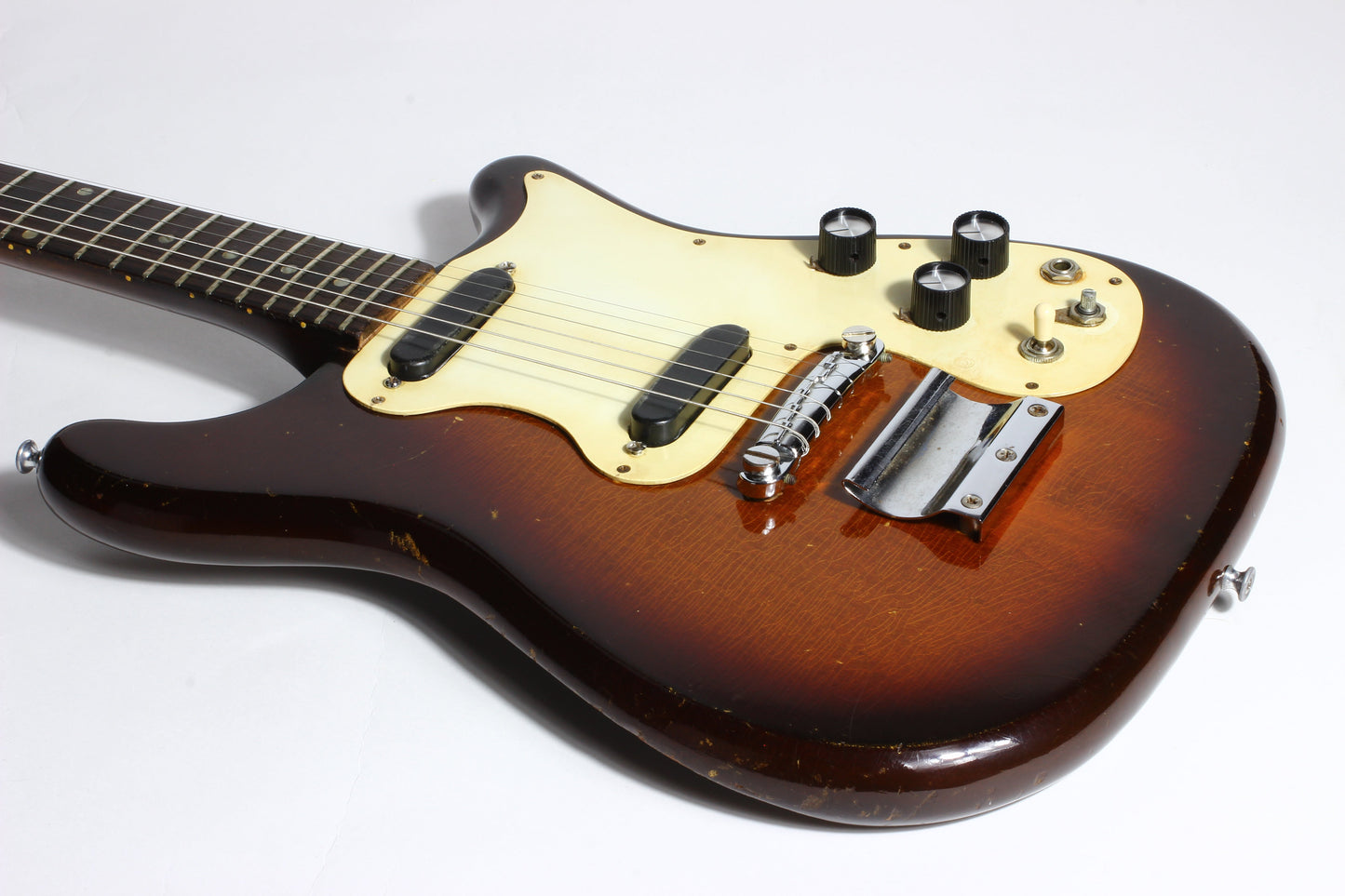 1965 Epiphone Olympic Double Sunburst Gibson Melody Maker D Vintage Guitar DoubleCut