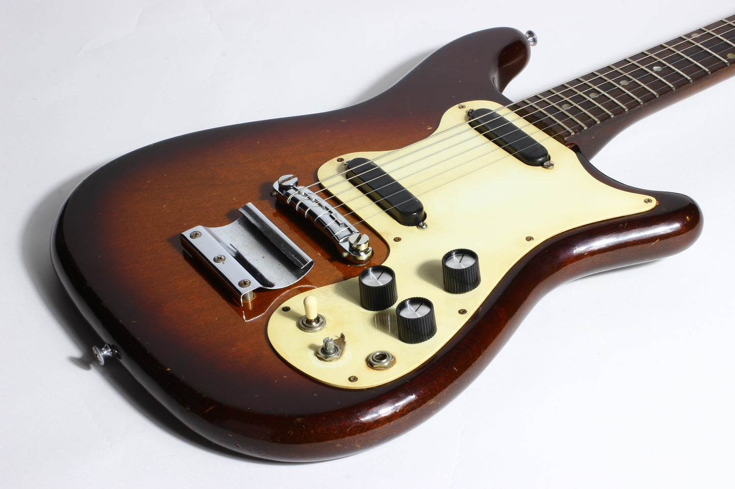 1965 Epiphone Olympic Double Sunburst Gibson Melody Maker D Vintage Guitar DoubleCut