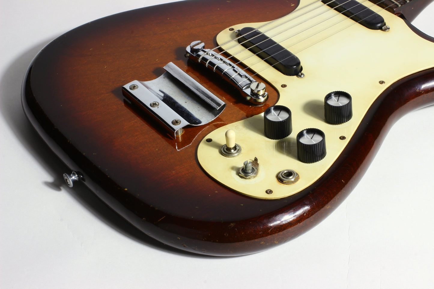 1965 Epiphone Olympic Double Sunburst Gibson Melody Maker D Vintage Guitar DoubleCut