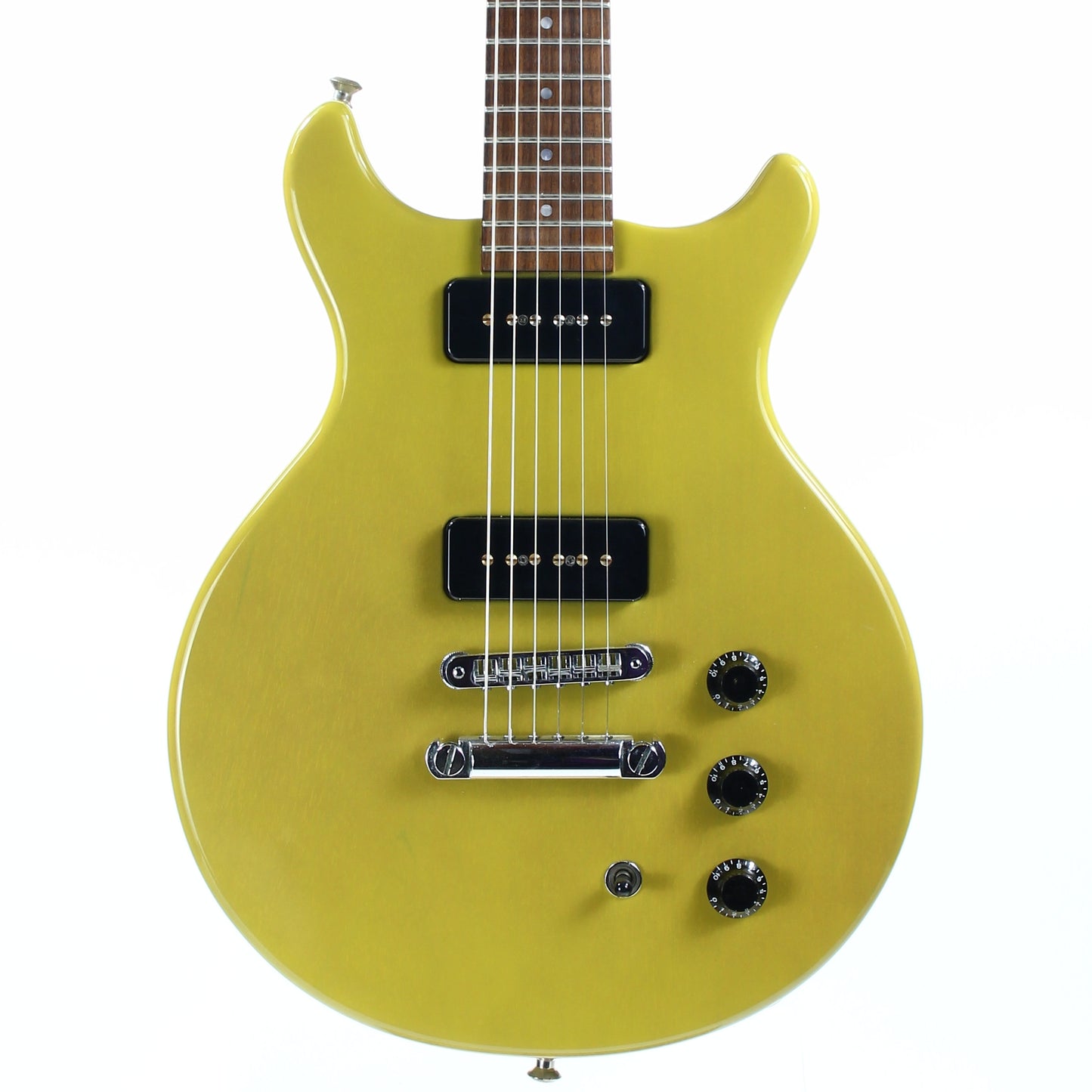 1994 Hamer USA Special P90 -- TV Yellow, Blonde, Doublecut, DC, w/ OHSC, Faded to Green!
