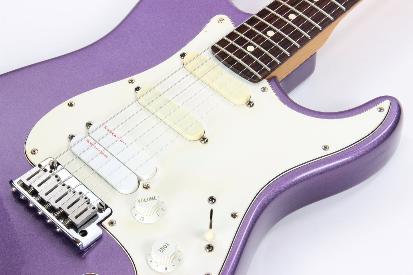 1997 Fender USA Artist JEFF BECK Stratocaster American - Midnight Purple, Lace Sensors Strat