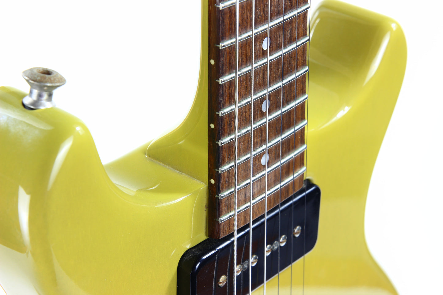 1994 Hamer USA Special P90 -- TV Yellow, Blonde, Doublecut, DC, w/ OHSC, Faded to Green!