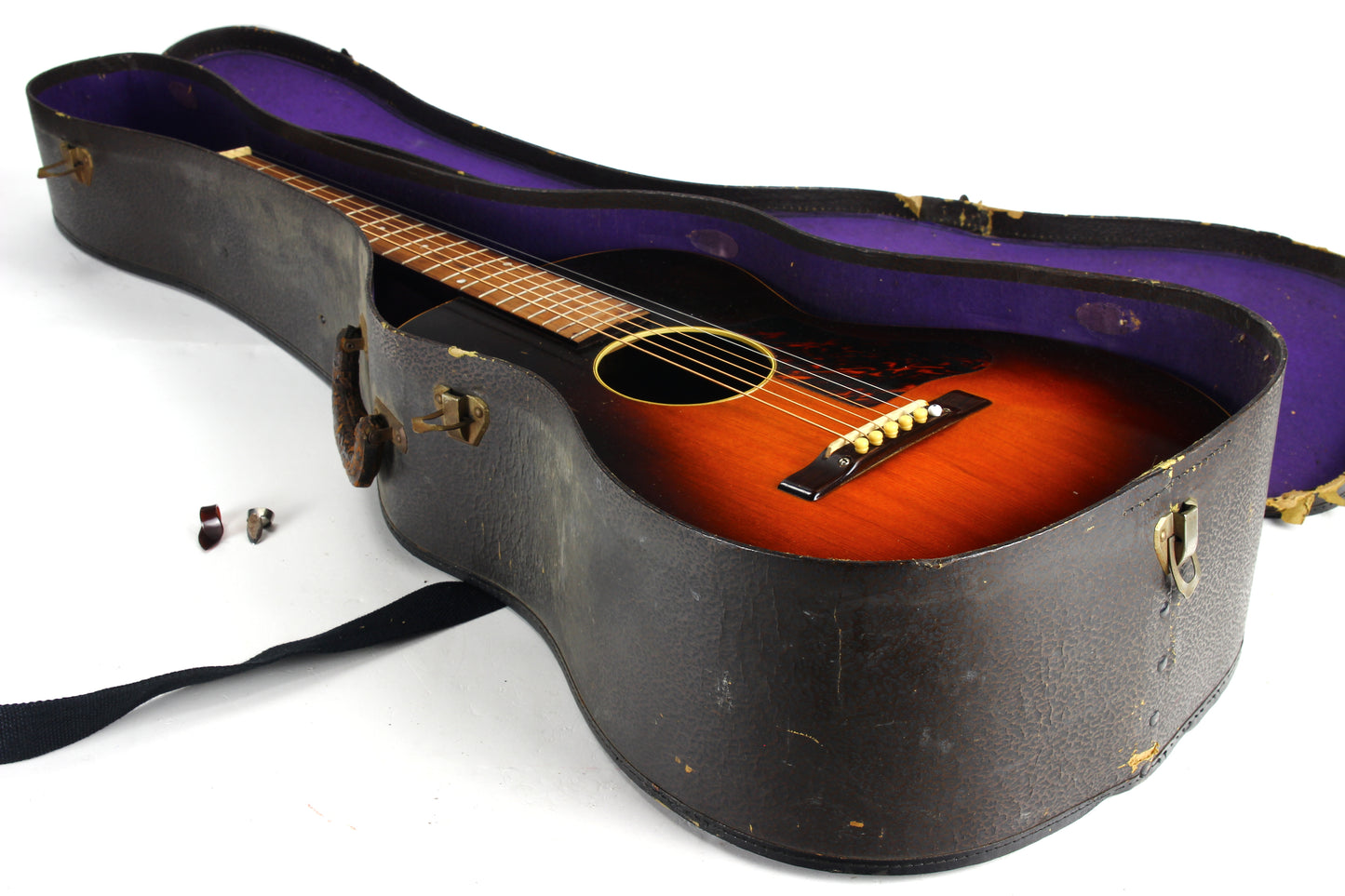 1940 Kalamazoo KHG-12 Hawaiian Flattop Acoustic Guitar - Ladder-Braced Gibson L-00, Recording King