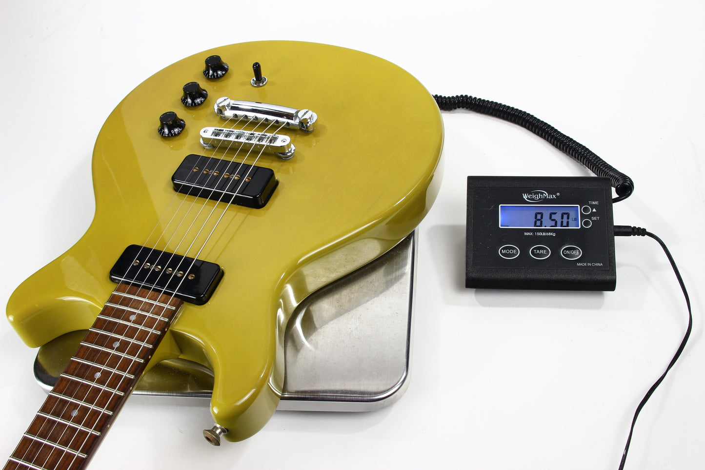 1994 Hamer USA Special P90 -- TV Yellow, Blonde, Doublecut, DC, w/ OHSC, Faded to Green!