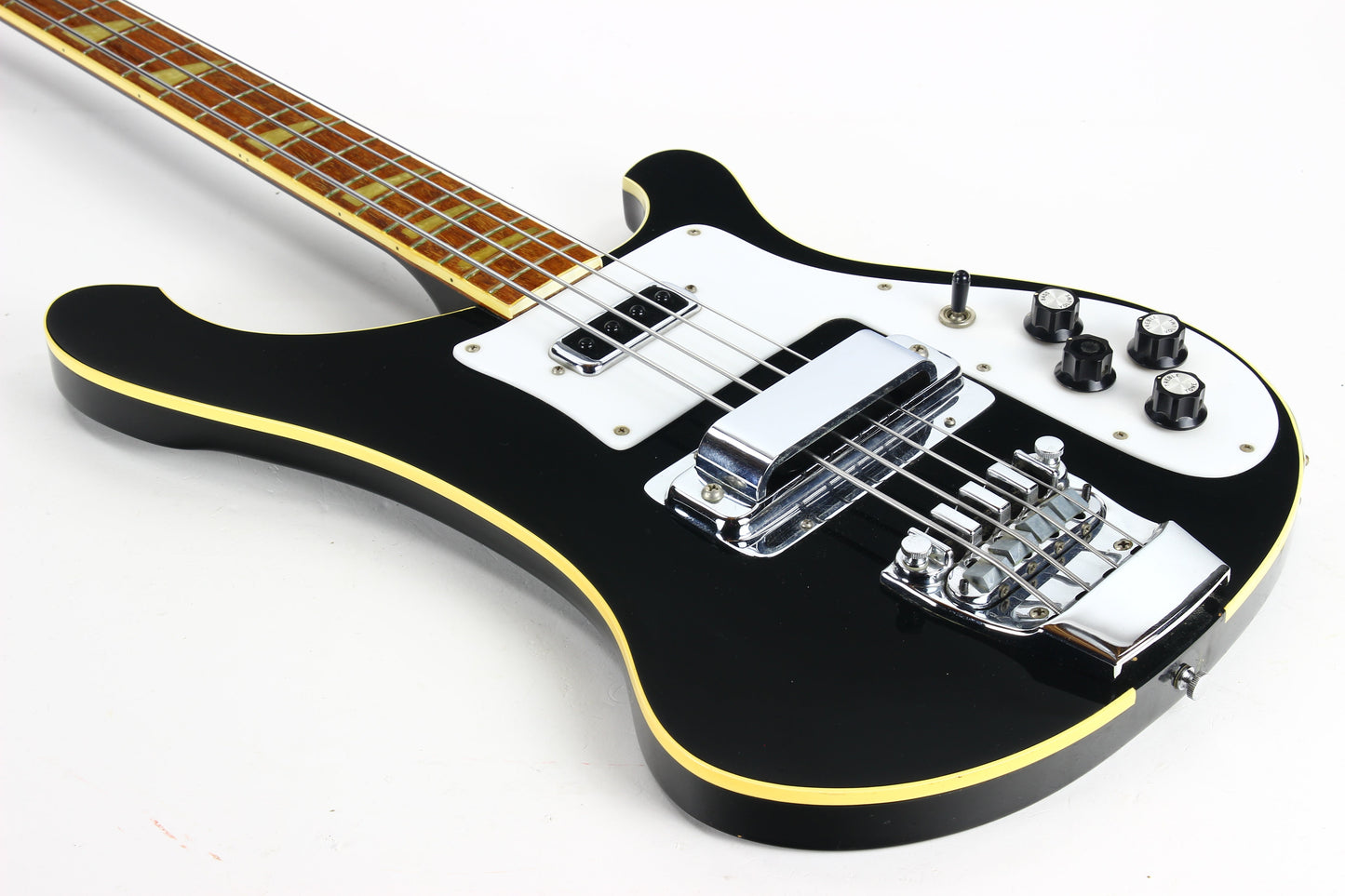 1981 Rickenbacker 4001 Bass Vintage Jetglo Black - 4003 4000 1980’s