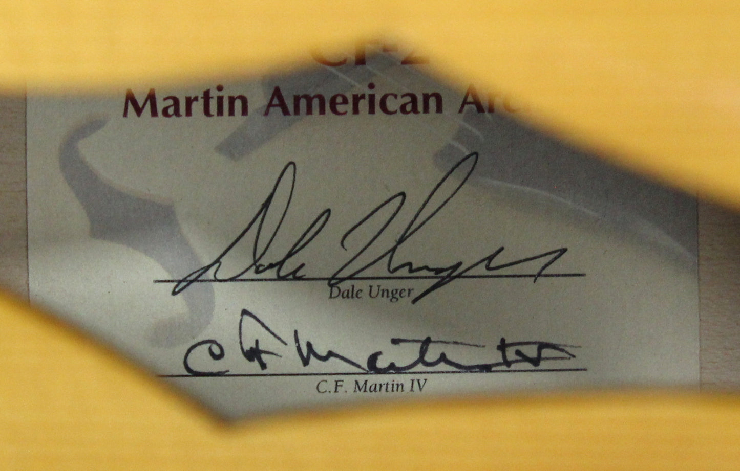 2004 Martin CF-2 American Archtop Dale Unger Jazz Electric Guitar -- RARE MODEL, dream legend type