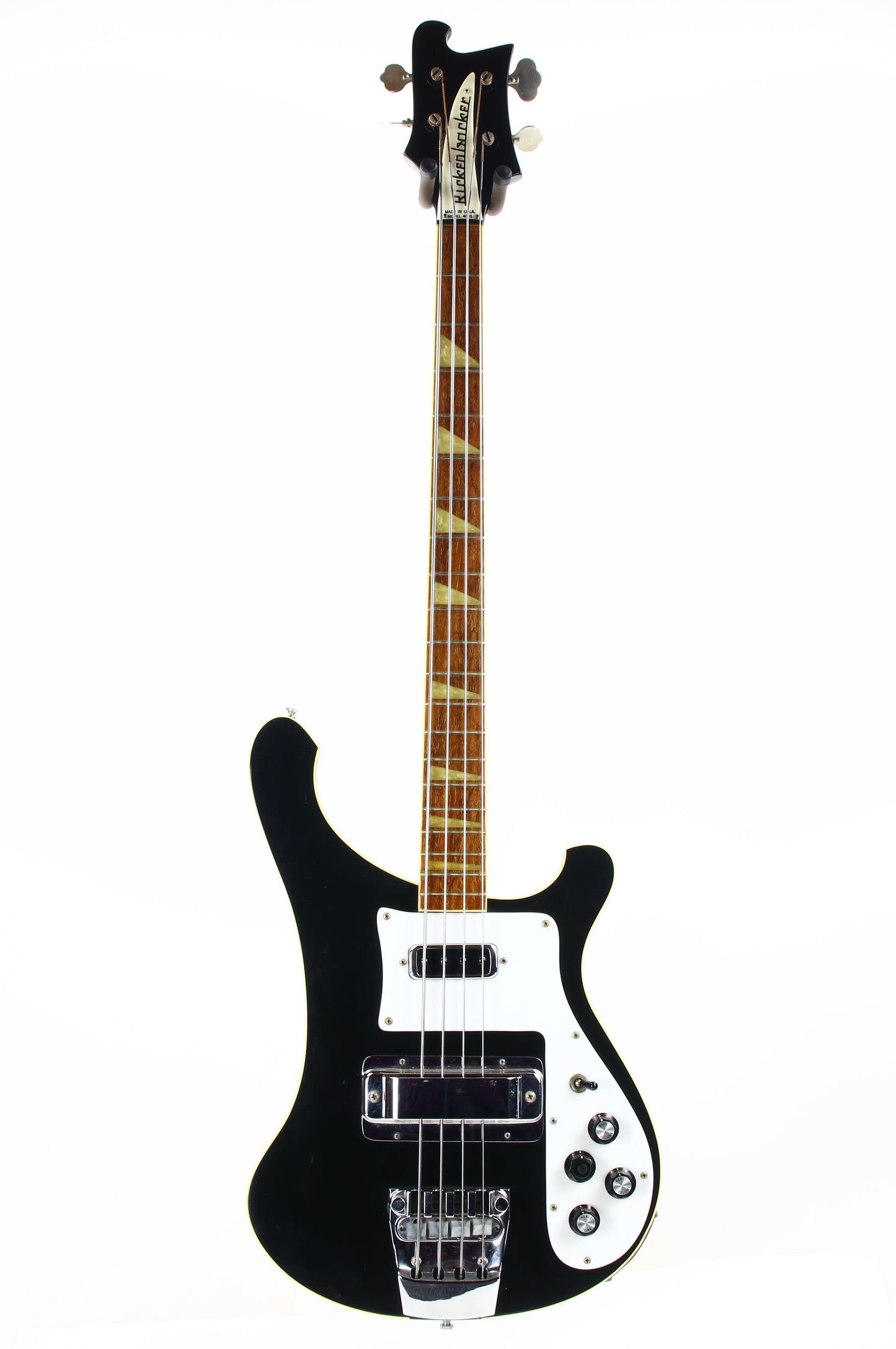 1981 Rickenbacker 4001 Bass Vintage Jetglo Black - 4003 4000 1980’s
