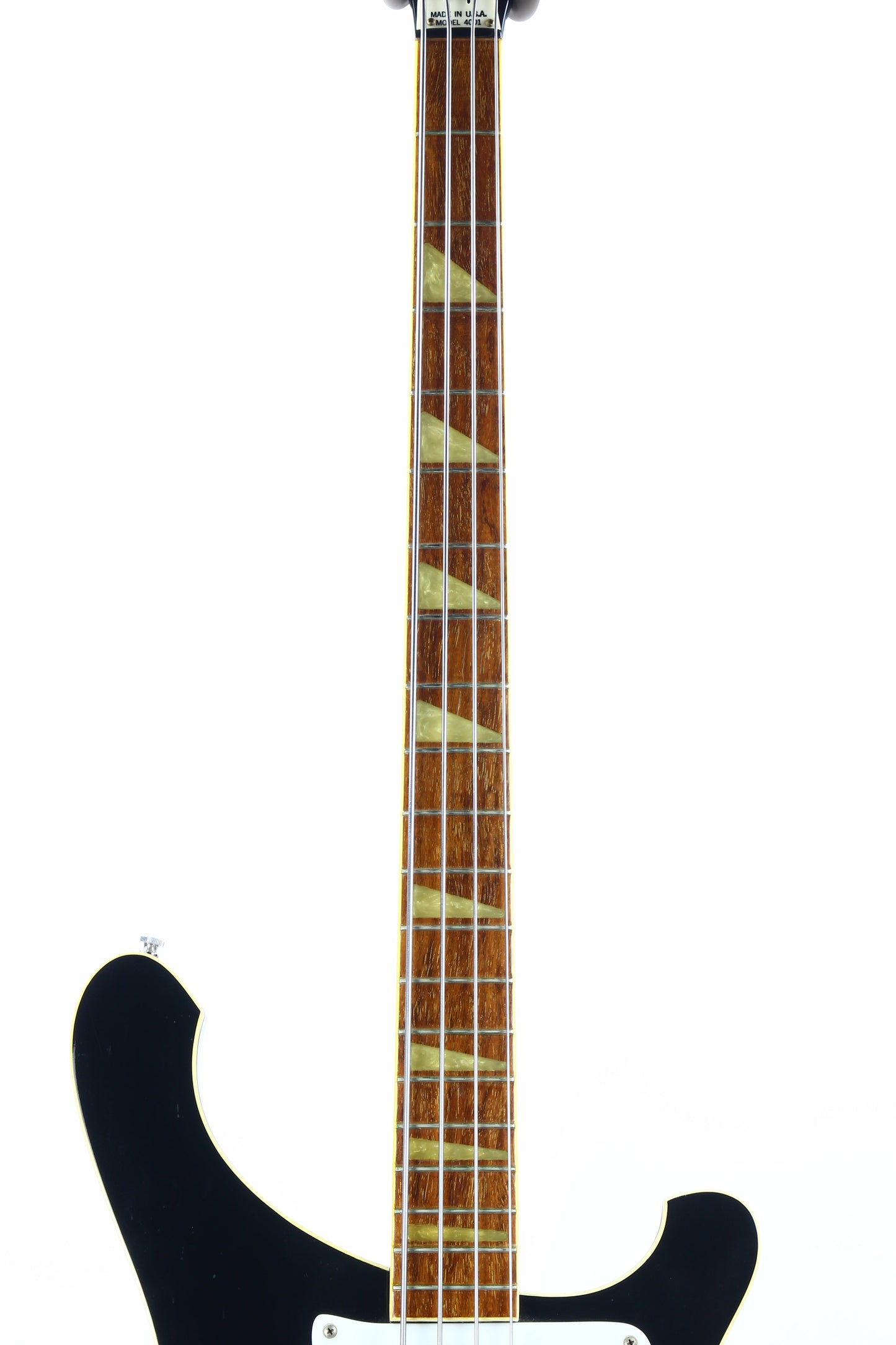 1981 Rickenbacker 4001 Bass Vintage Jetglo Black - 4003 4000 1980’s