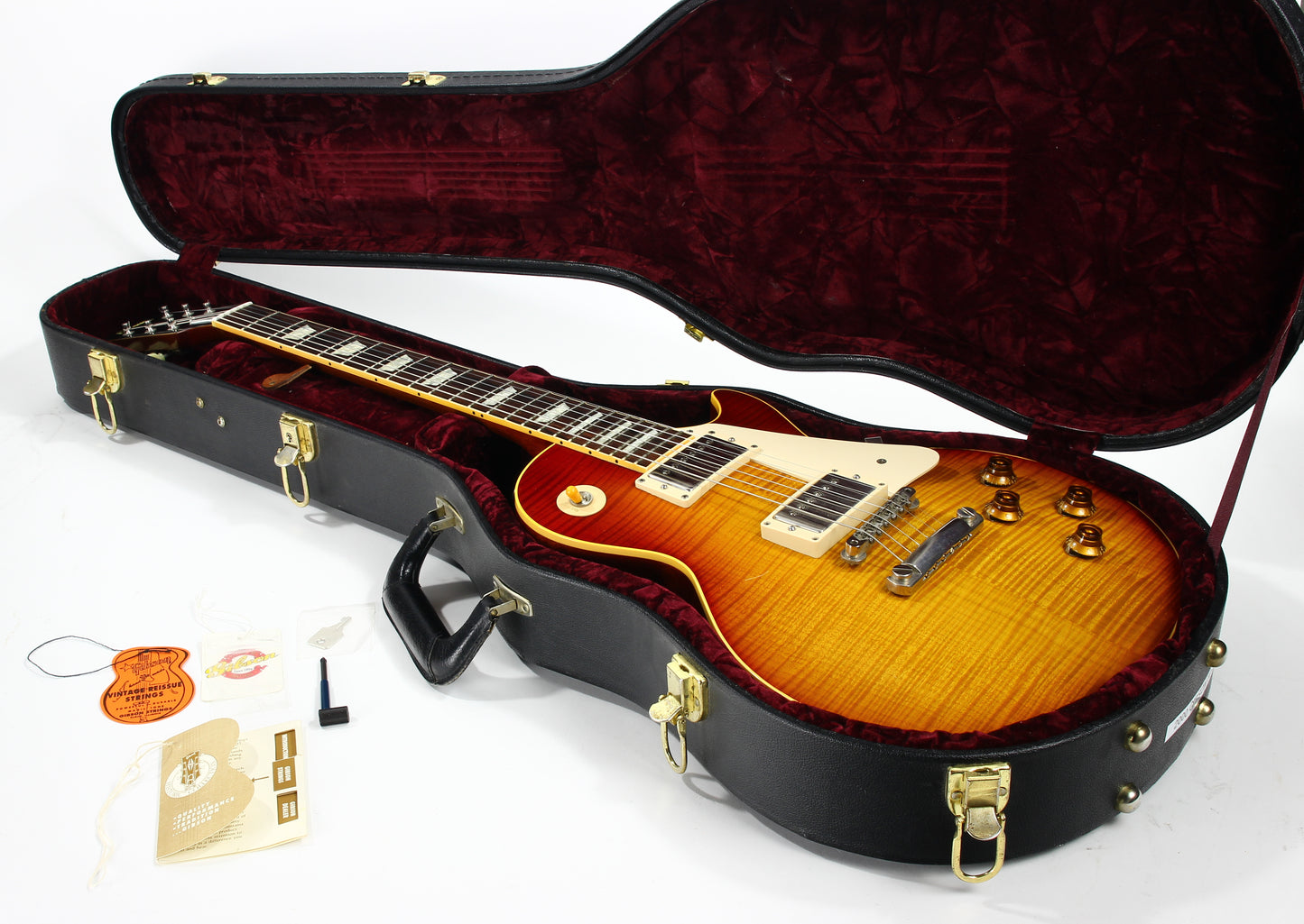 2000 Gibson '59 Les Paul Standard Custom Shop 1959 Historic Reissue Burst R9 -- Good-Wood Era!