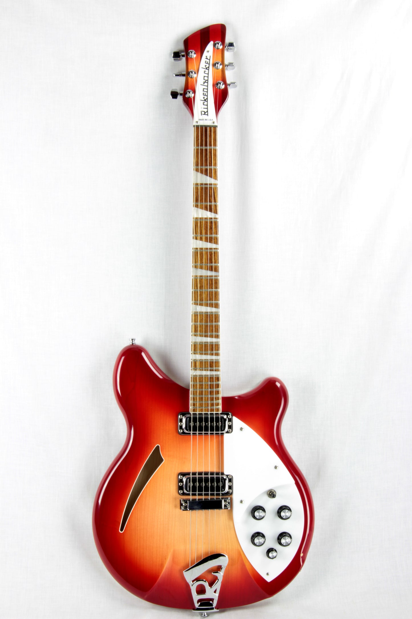 2017 Rickenbacker 360 FG Fireglo 6-String Semi-Hollow Electric Guitar w/ OHSC!