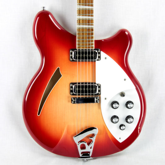 2017 Rickenbacker 360 FG Fireglo 6-String Semi-Hollow Electric Guitar w/ OHSC!