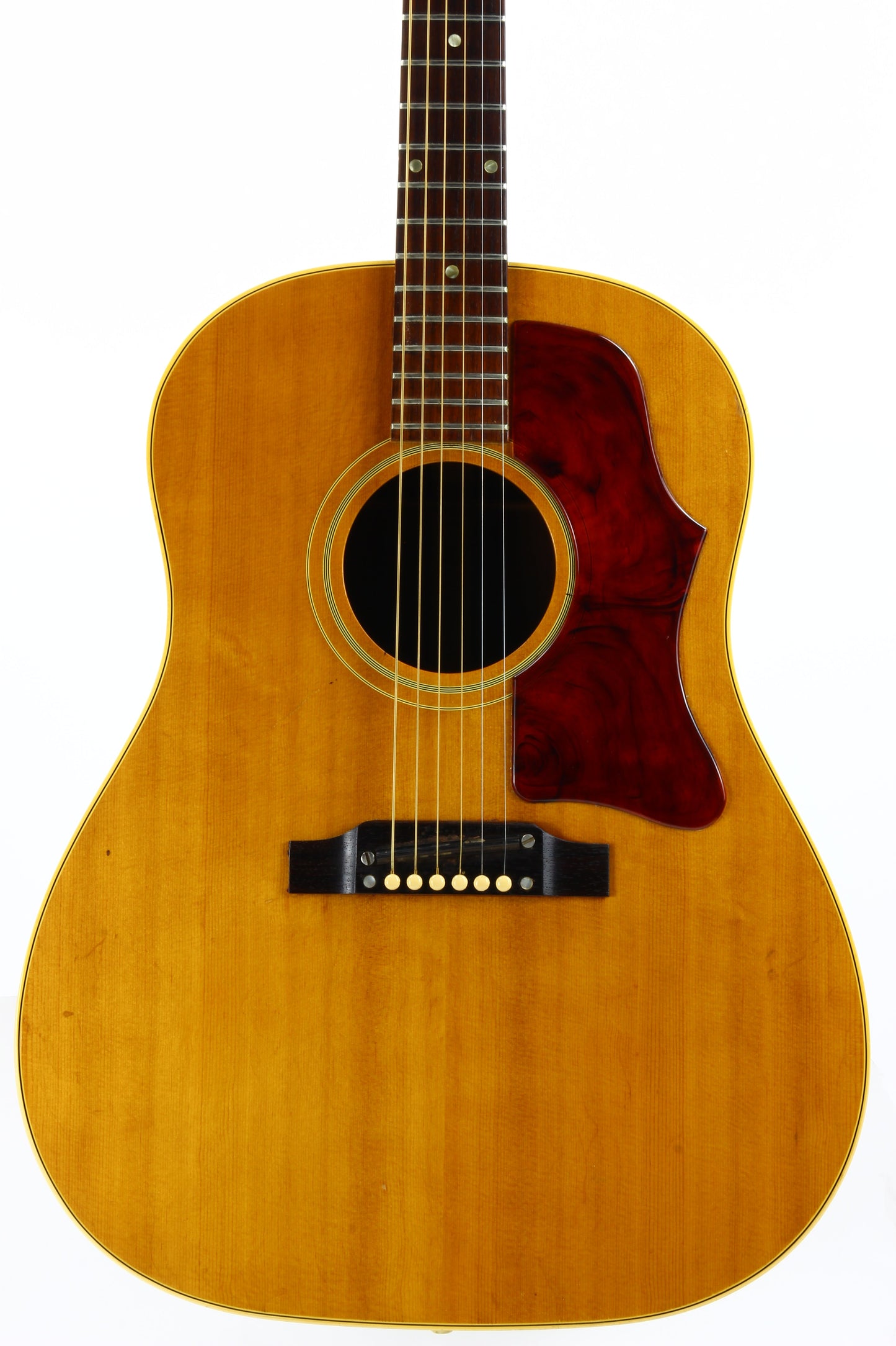 1964 Gibson J-50 Vintage Natural J-45 Flat Top Acoustic Guitar - 1960's Dreadnought WIDE NUT!