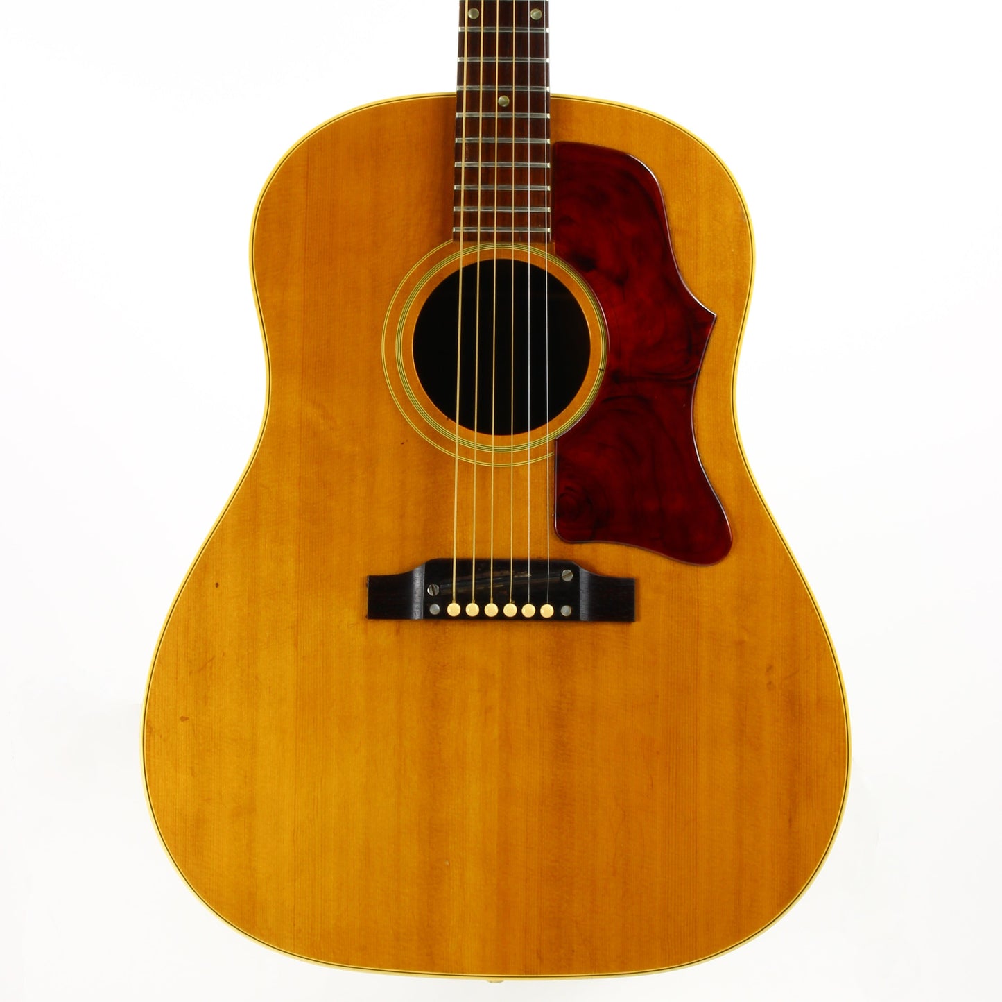 1964 Gibson J-50 Vintage Natural J-45 Flat Top Acoustic Guitar - 1960's Dreadnought WIDE NUT!