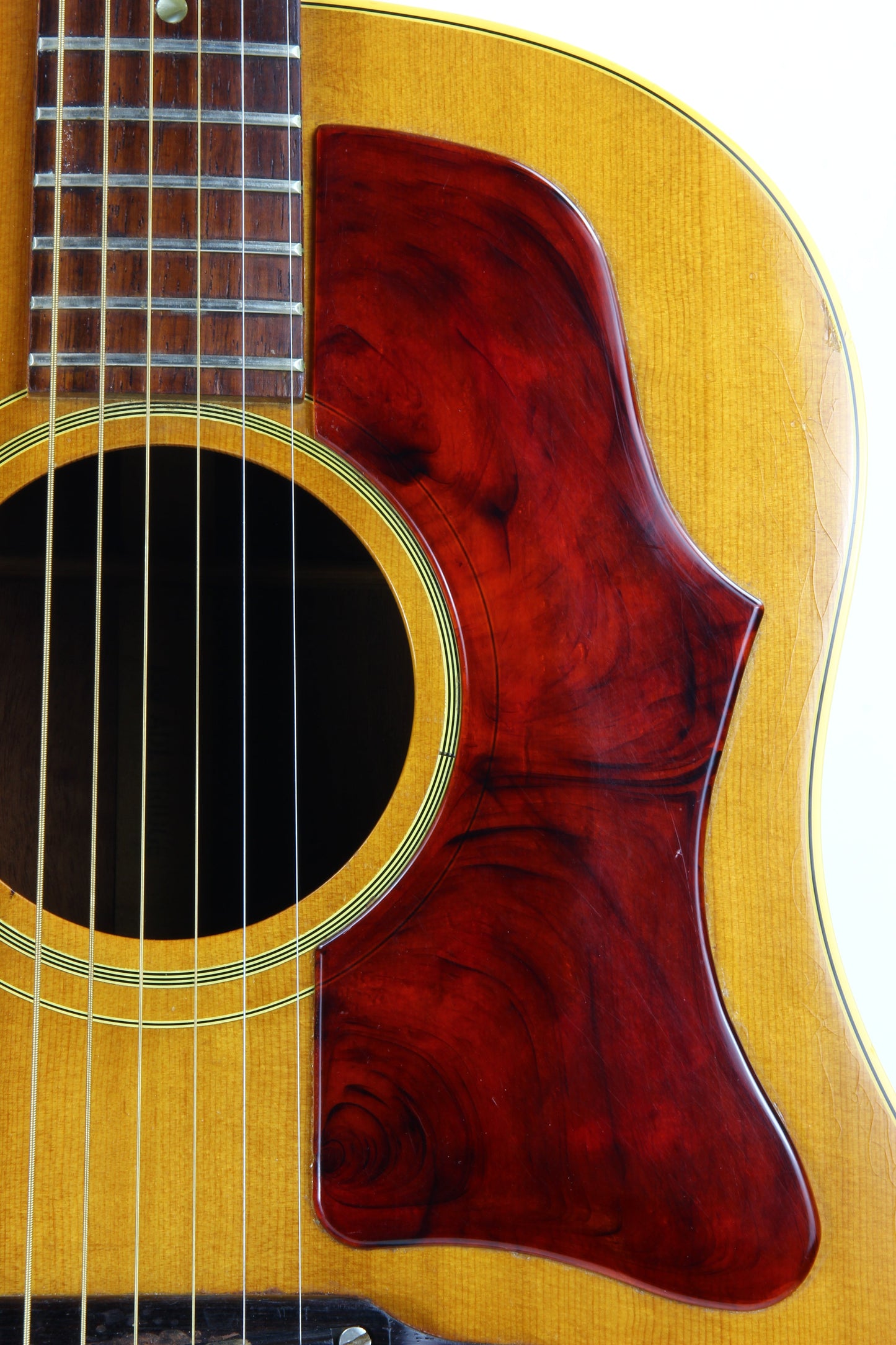 1964 Gibson J-50 Vintage Natural J-45 Flat Top Acoustic Guitar - 1960's Dreadnought WIDE NUT!