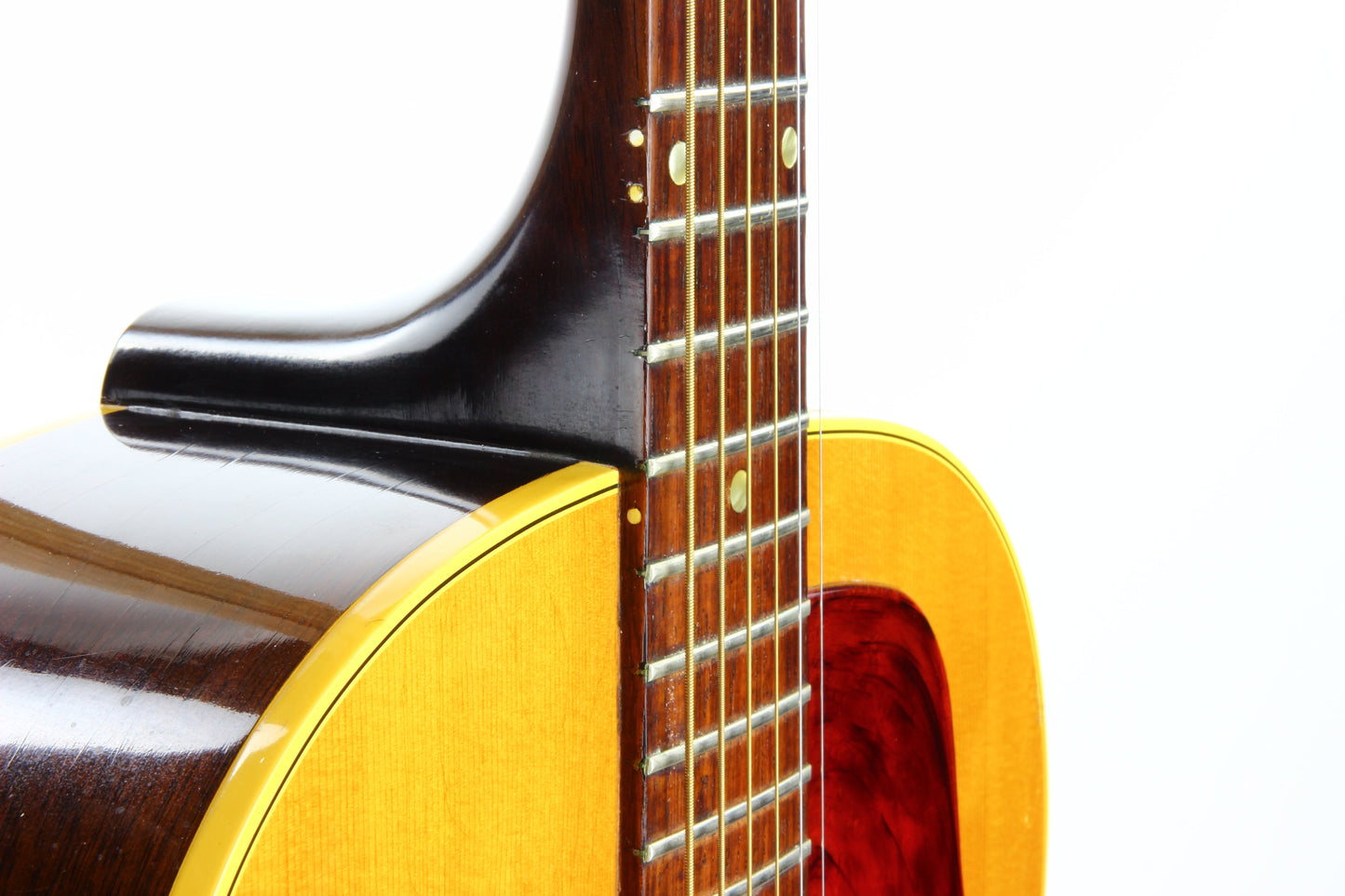 1964 Gibson J-50 Vintage Natural J-45 Flat Top Acoustic Guitar - 1960's Dreadnought WIDE NUT!