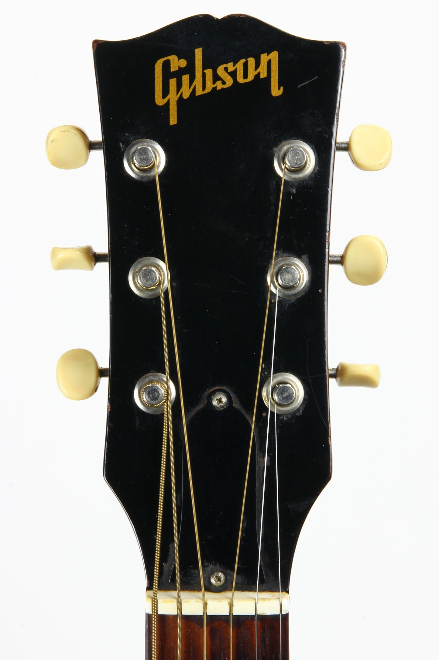 1964 Gibson J-50 Vintage Natural J-45 Flat Top Acoustic Guitar - 1960's Dreadnought WIDE NUT!