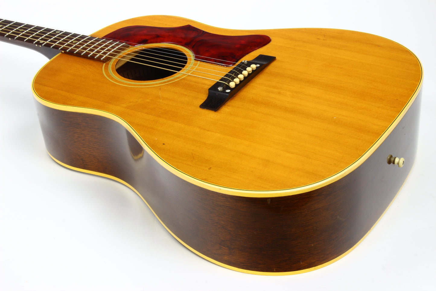 1964 Gibson J-50 Vintage Natural J-45 Flat Top Acoustic Guitar - 1960's Dreadnought WIDE NUT!