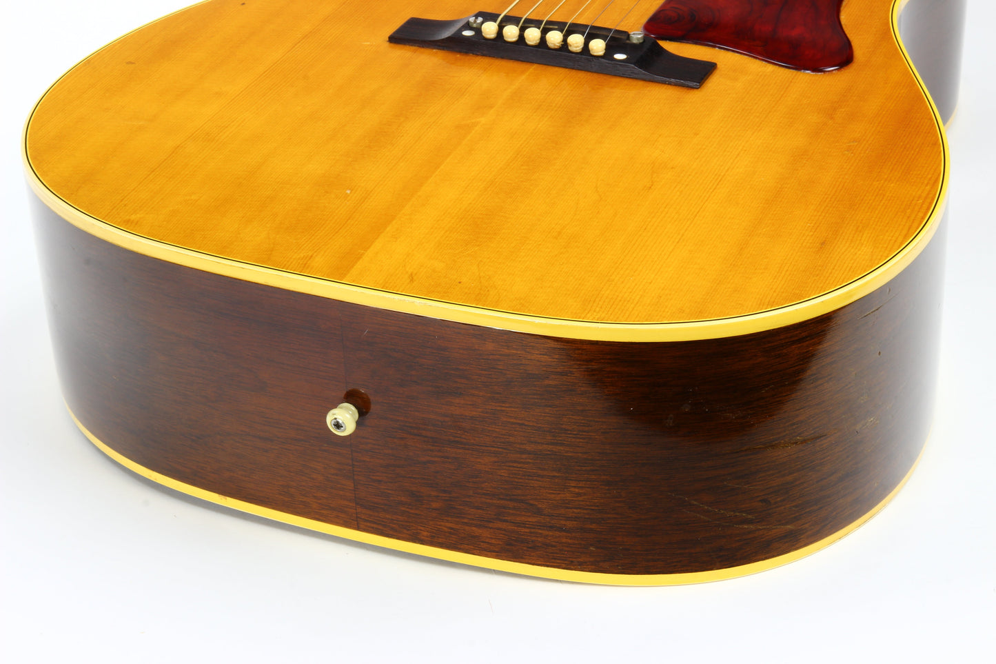 1964 Gibson J-50 Vintage Natural J-45 Flat Top Acoustic Guitar - 1960's Dreadnought WIDE NUT!