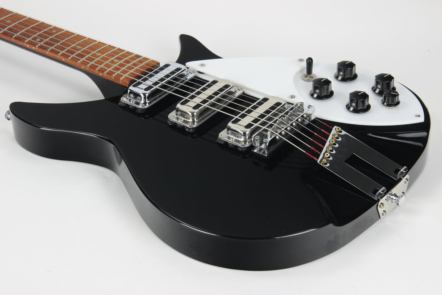 2012 Rickenbacker 350v63 Jetglo Black! Full Scale 325v63 John Lennon-type 350/V63